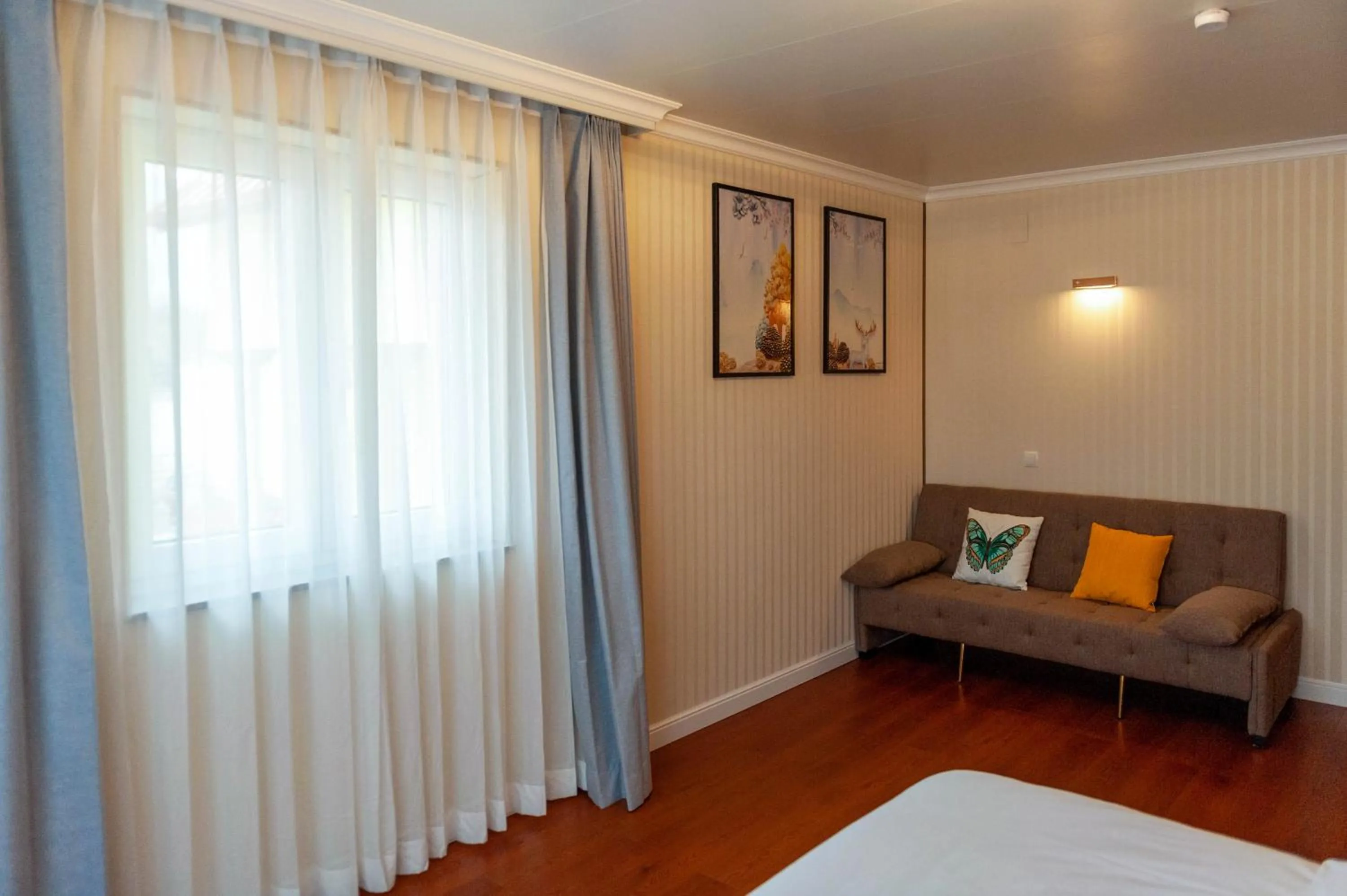 Bed in Mr.Liao Hotel