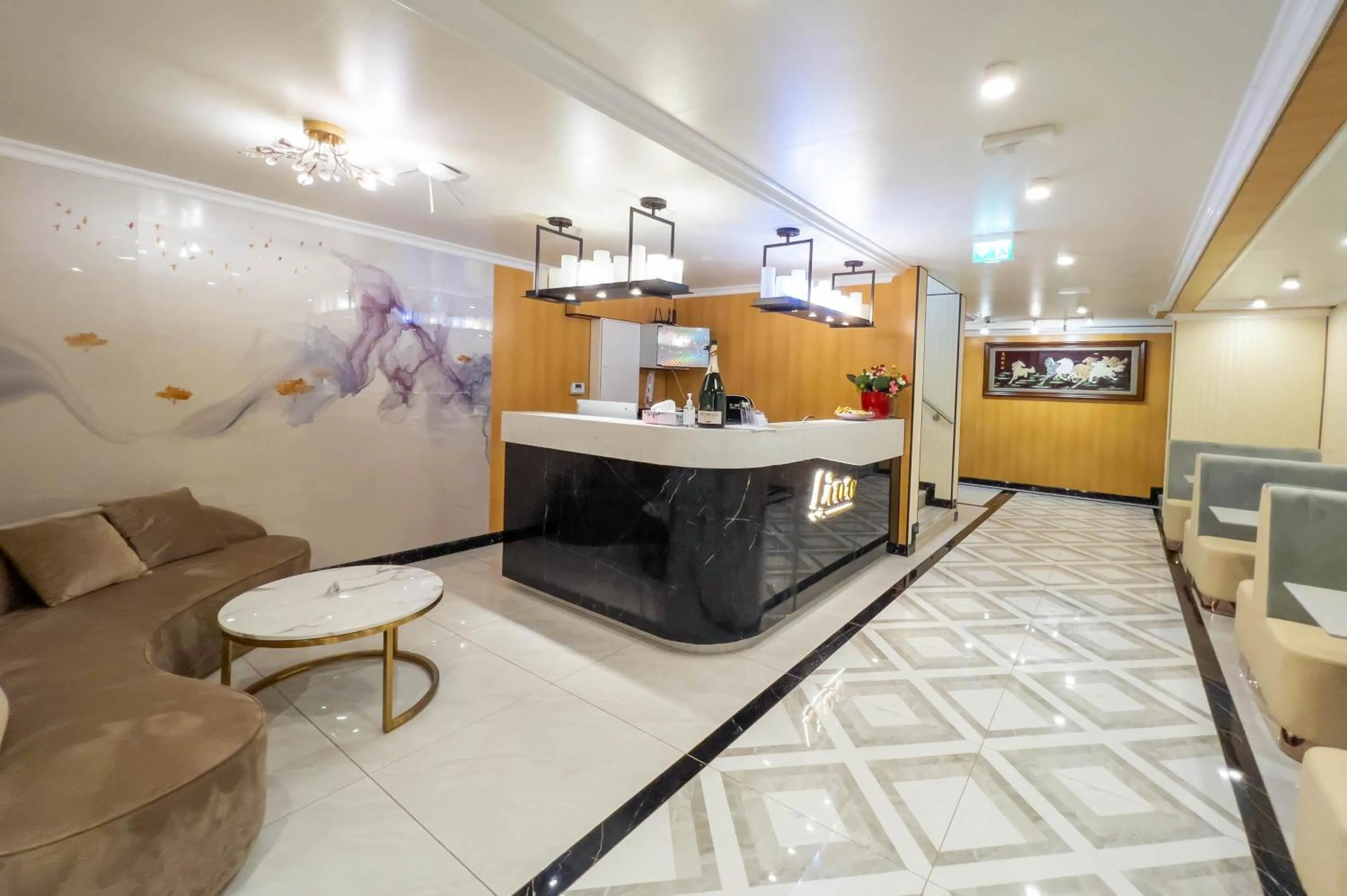 Lobby or reception in Mr.Liao Hotel