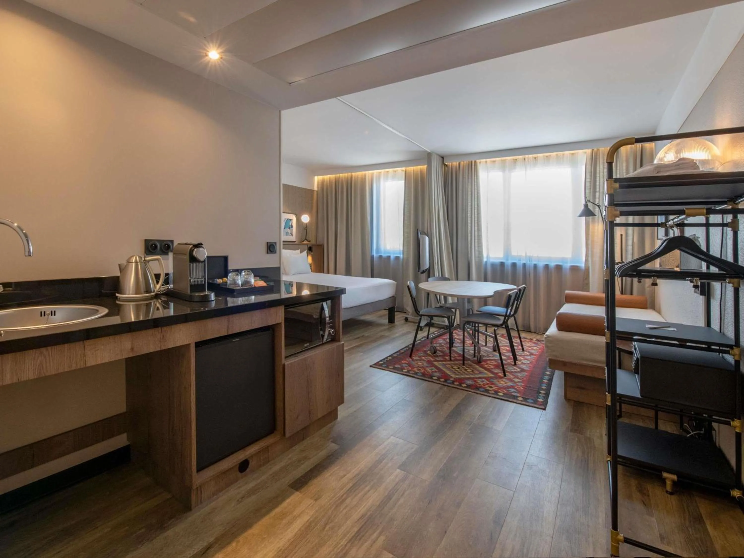 Bedroom in Novotel Suites Nice Airport