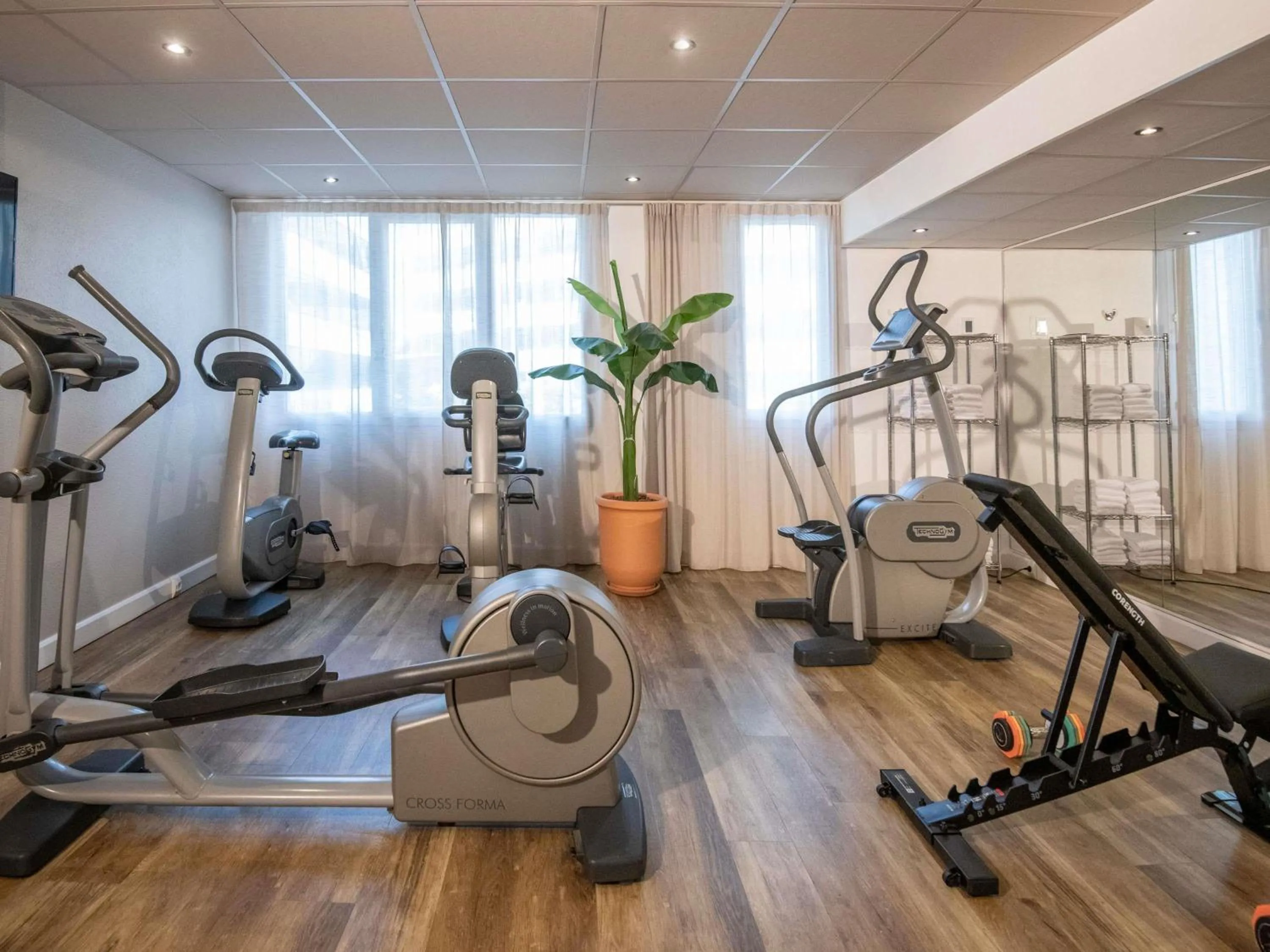 Fitness centre/facilities in Novotel Suites Nice Airport