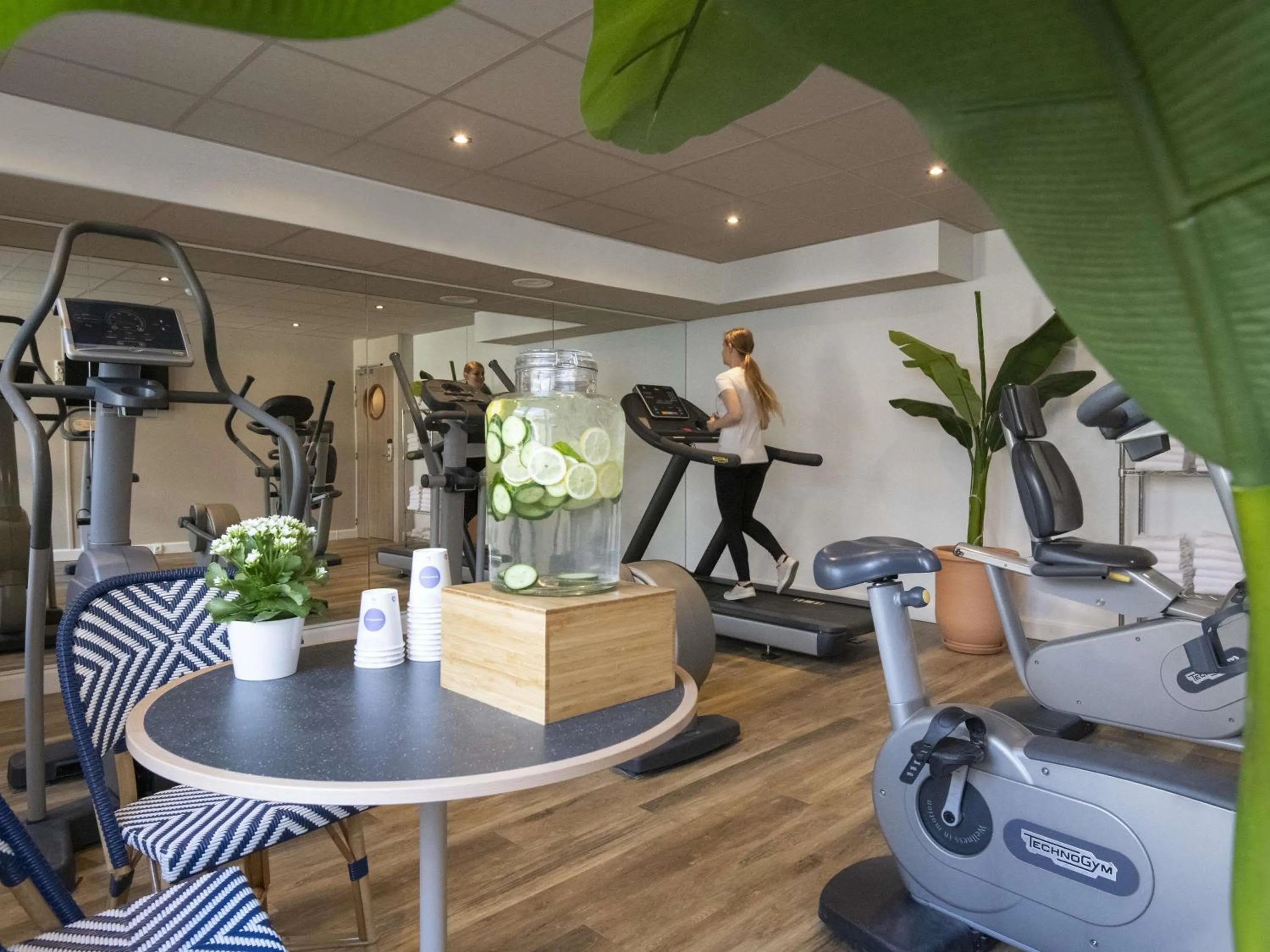 Fitness centre/facilities in Novotel Suites Nice Airport
