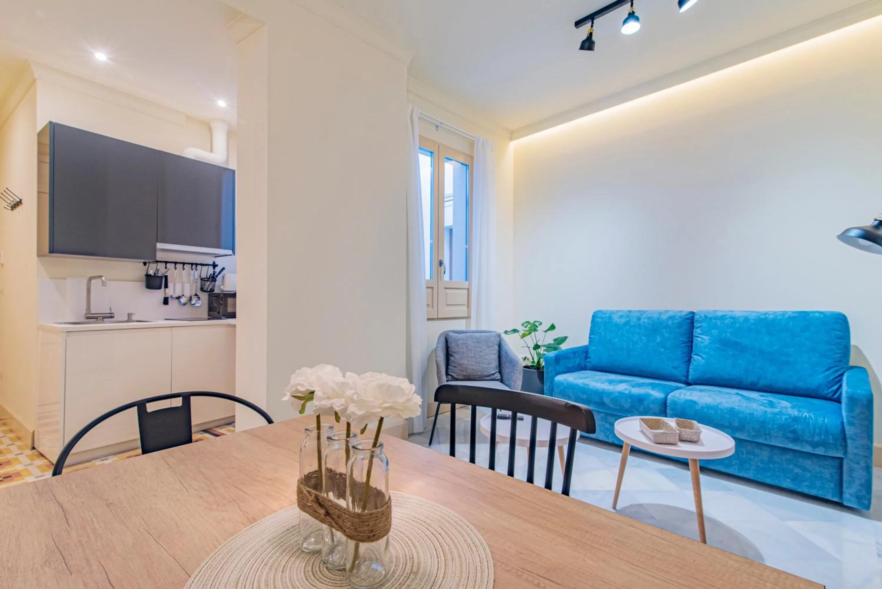 Living room in Mosaiko Homes Catedral Granada