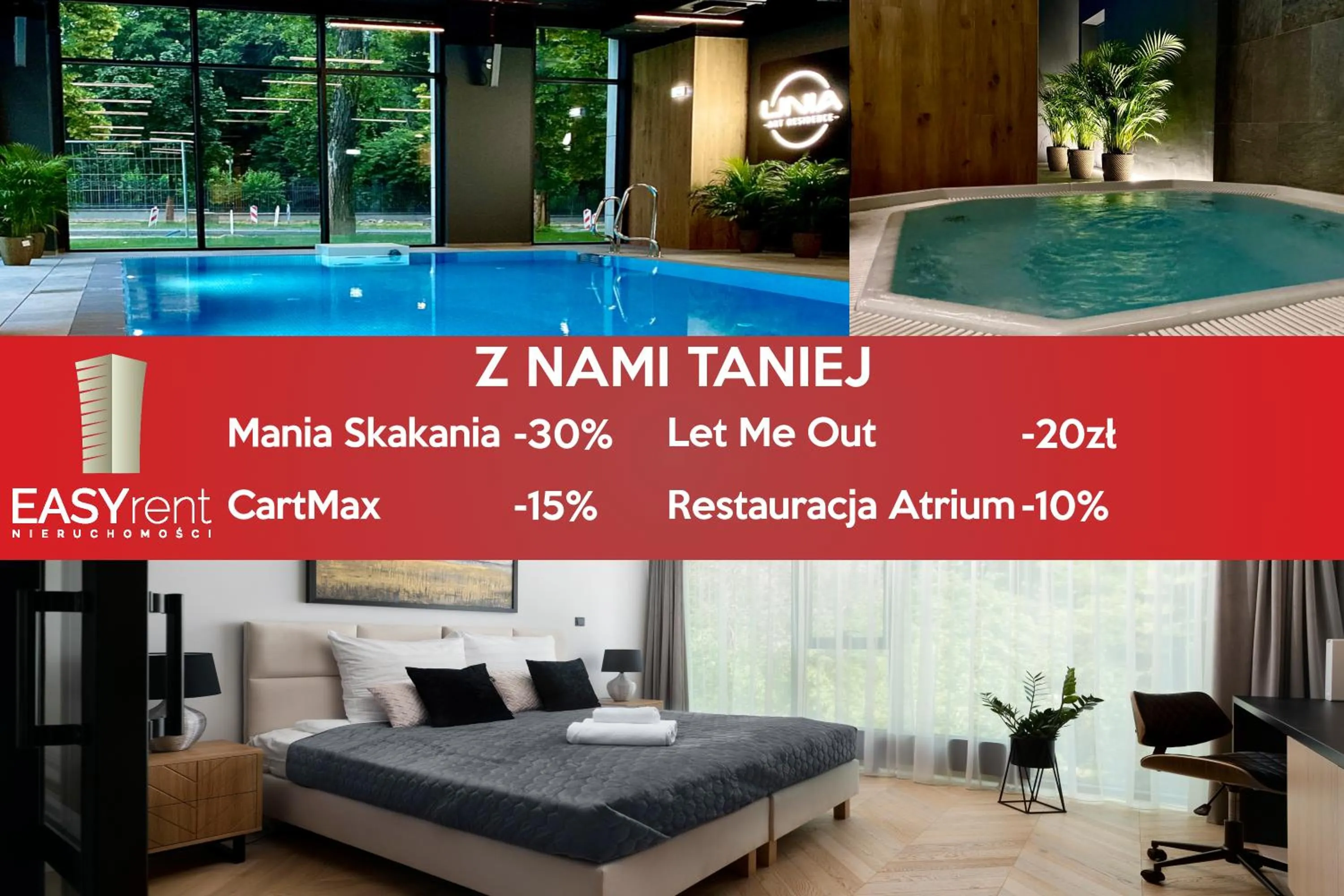 EASY RENT Apartments - GOLD 36, Basen & SPA, Centrum Free Parking 24h Check-in