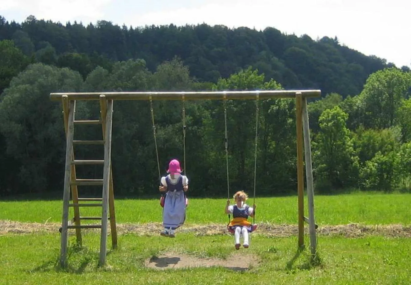 Children play ground in Klostergasthof Raitenhaslach