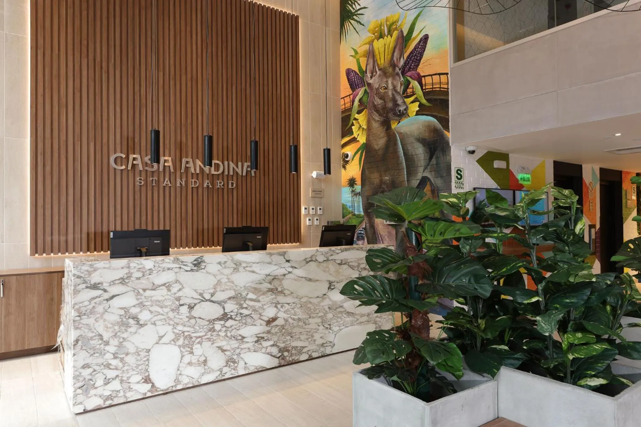 Lobby or reception in Casa Andina Standard Benavides