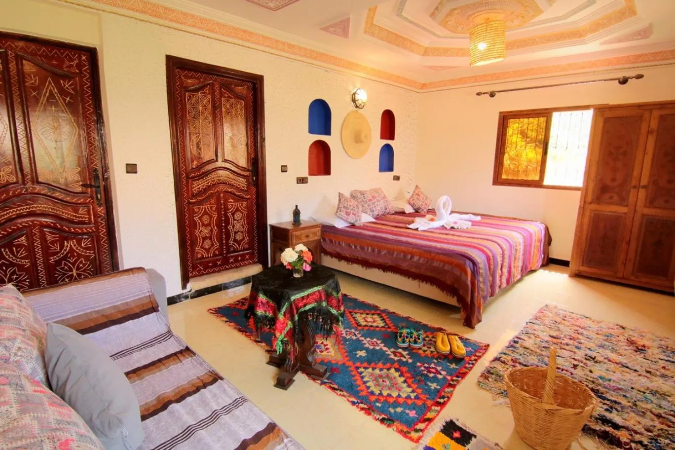 Bedroom, Bed in Jnane Karma