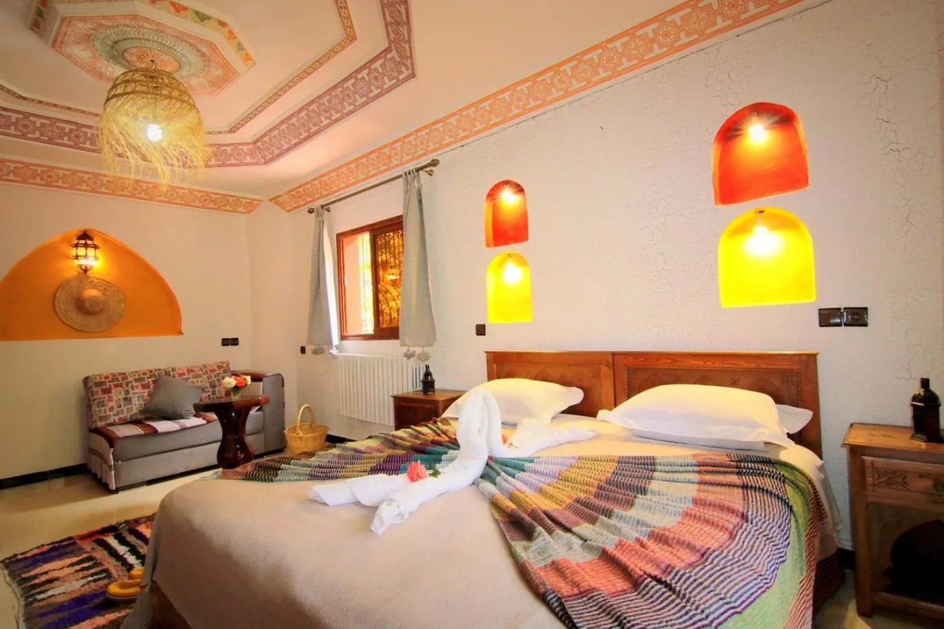 Bedroom, Bed in Jnane Karma