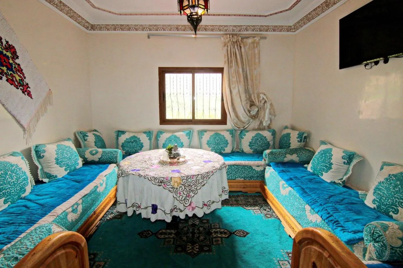 Seating area in Jnane Karma