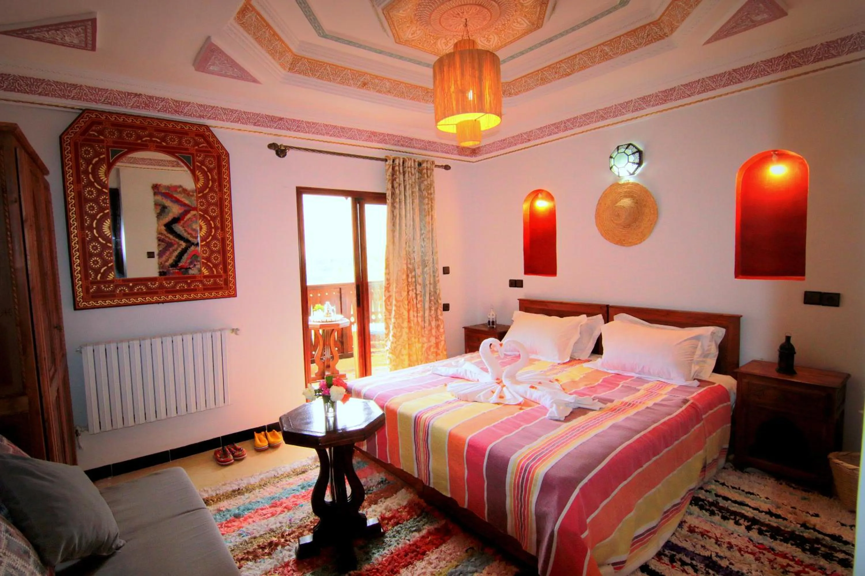 Bedroom, Bed in Jnane Karma