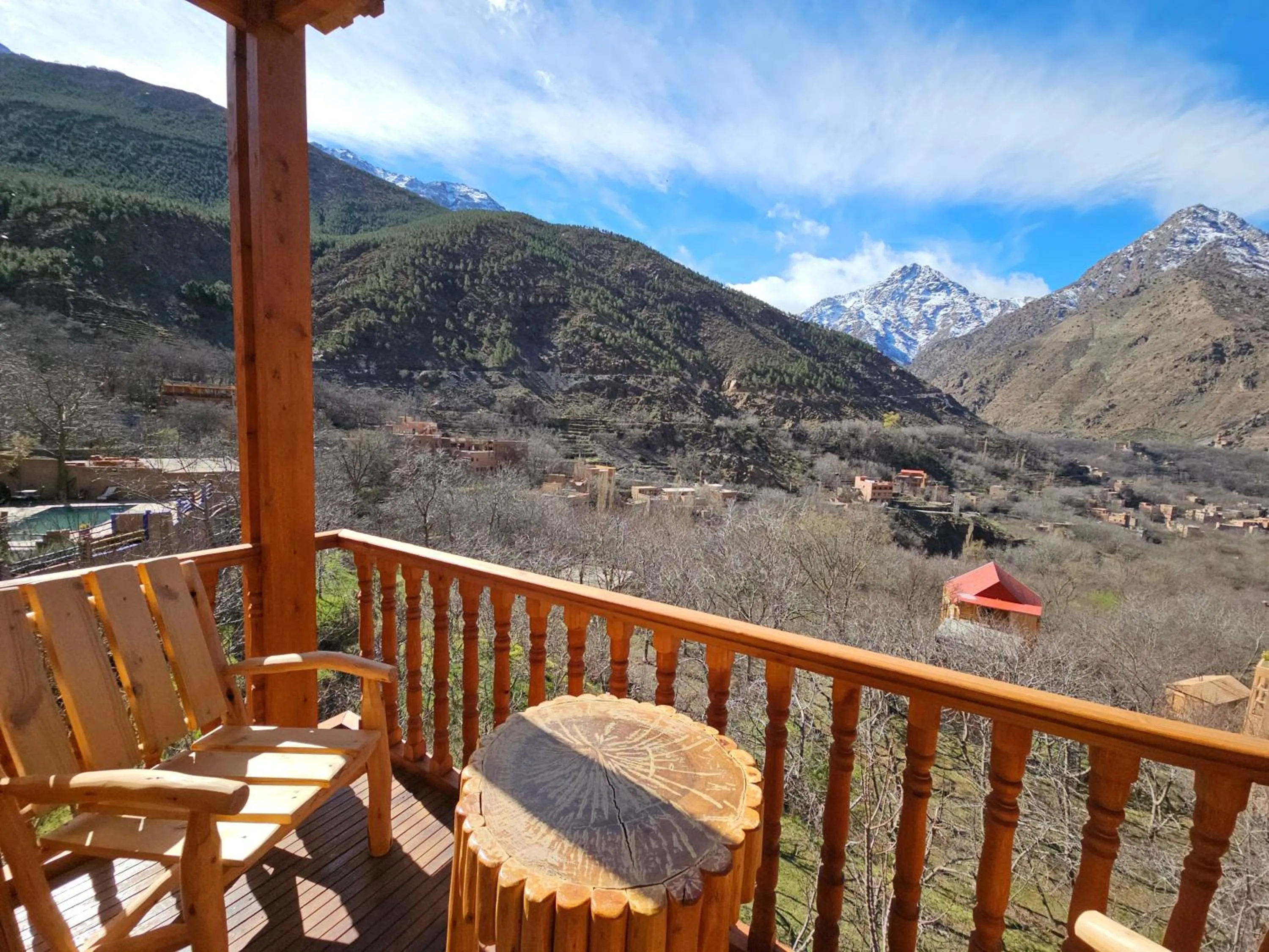 Mountain view in Jnane Karma