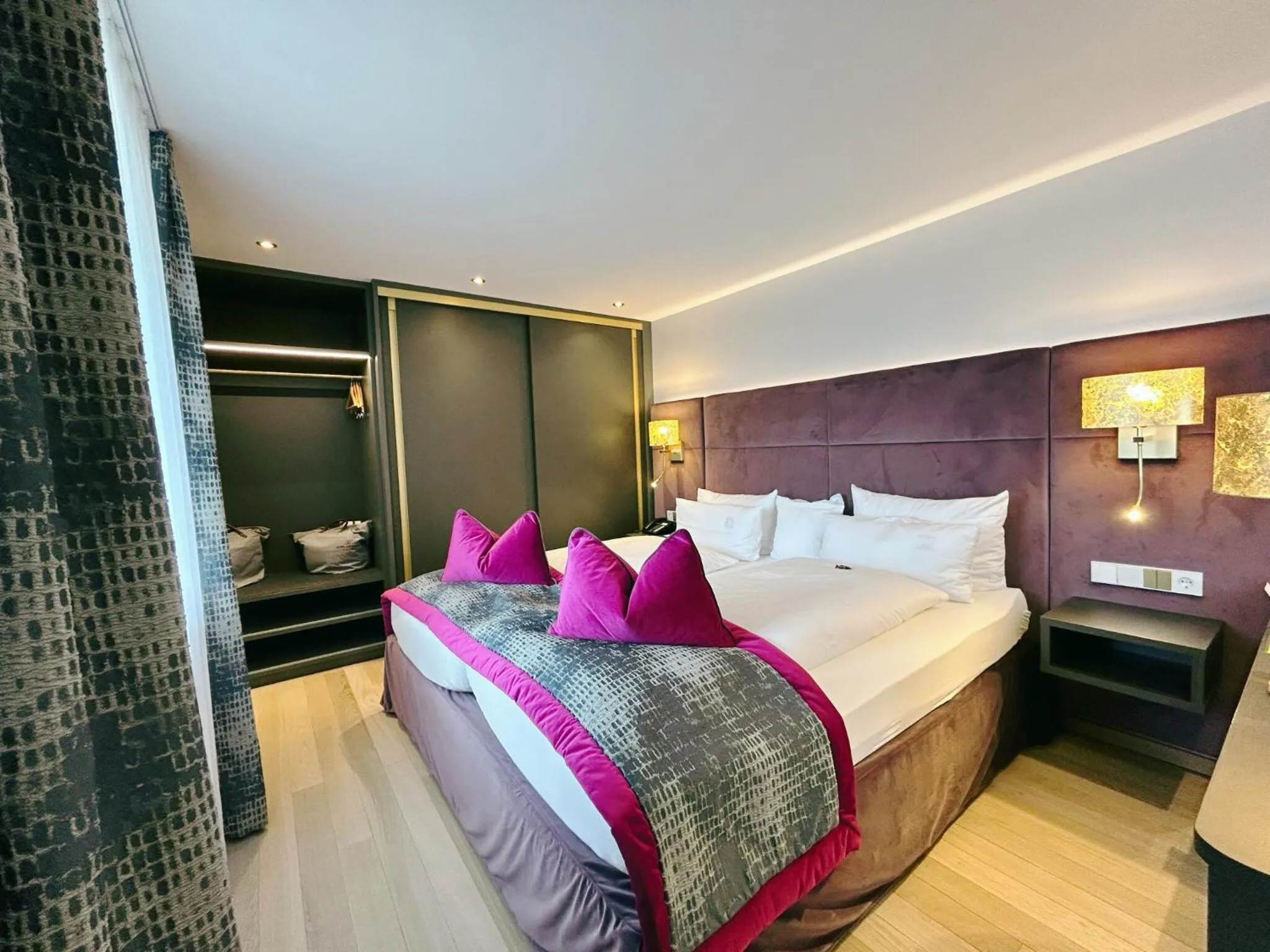 Bed in Hotel Reppert