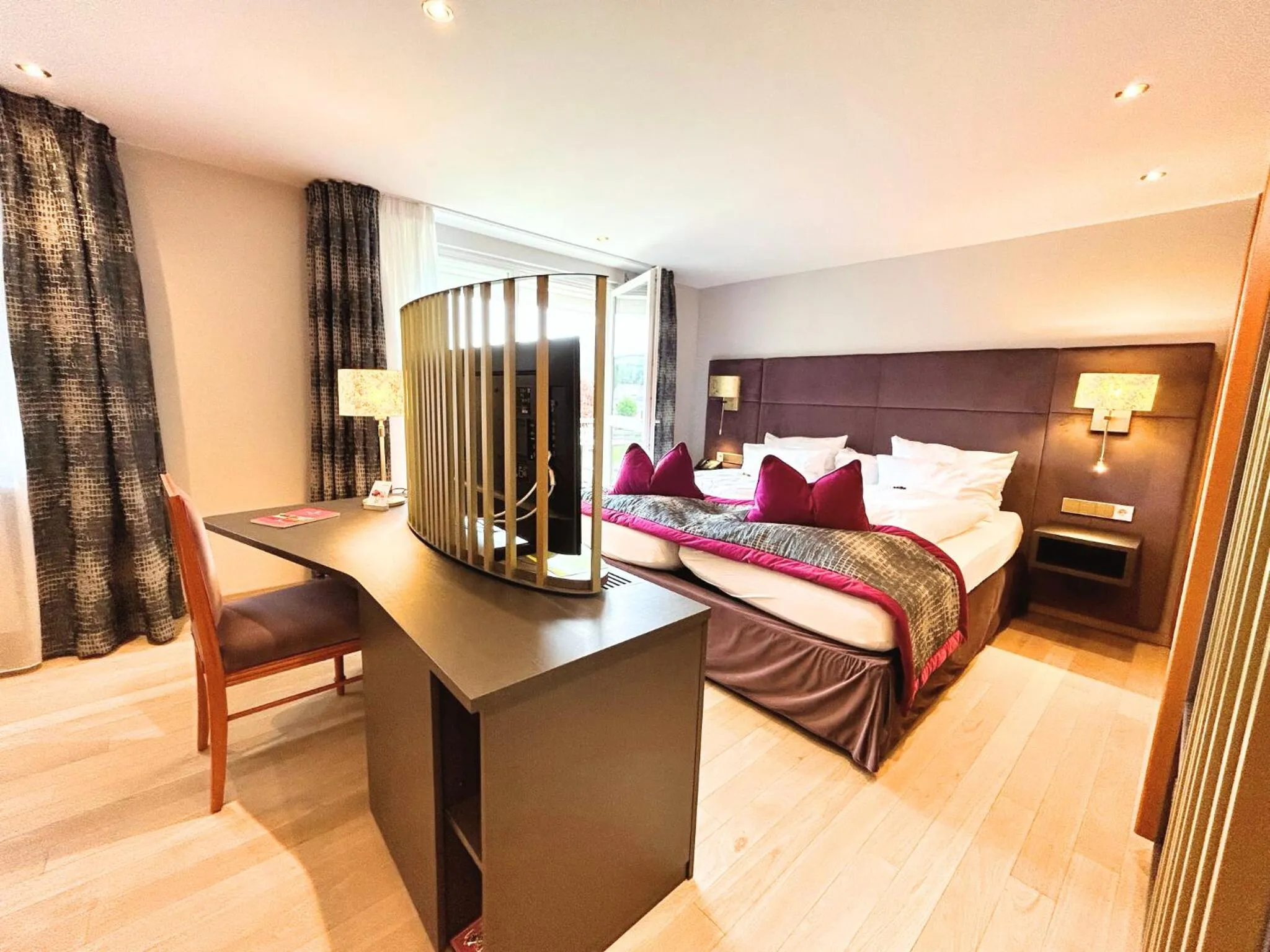 Bed in Hotel Reppert