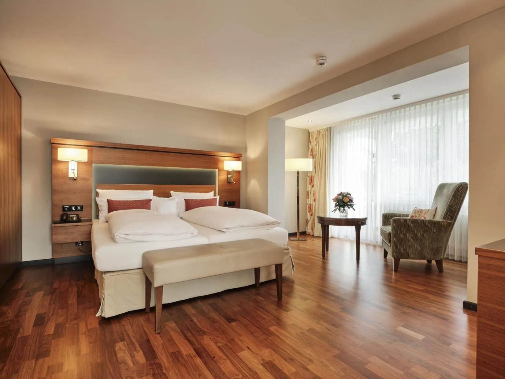 Bed in Hotel Reppert