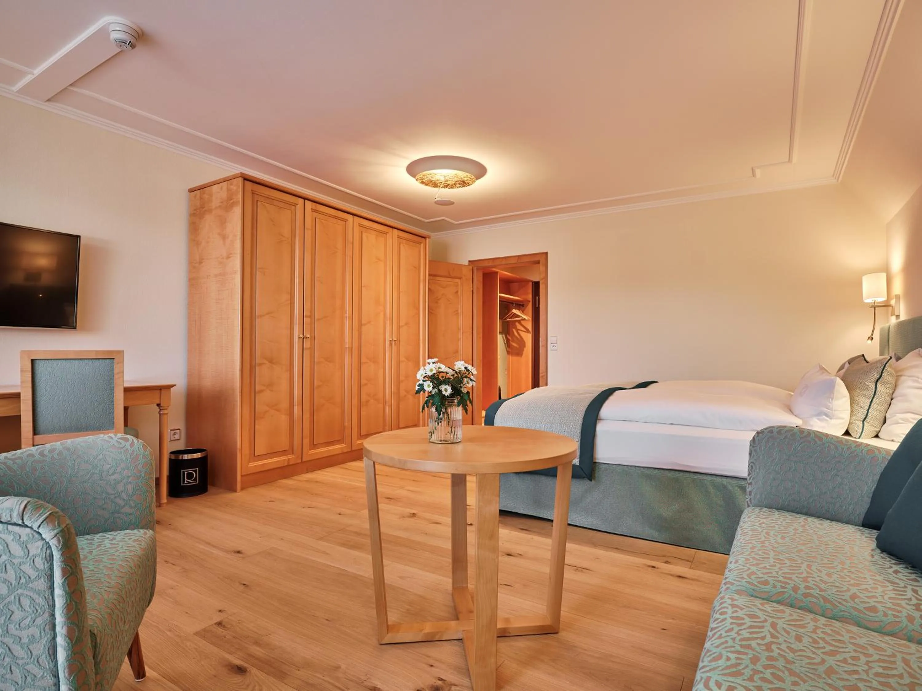 Bed in Hotel Reppert