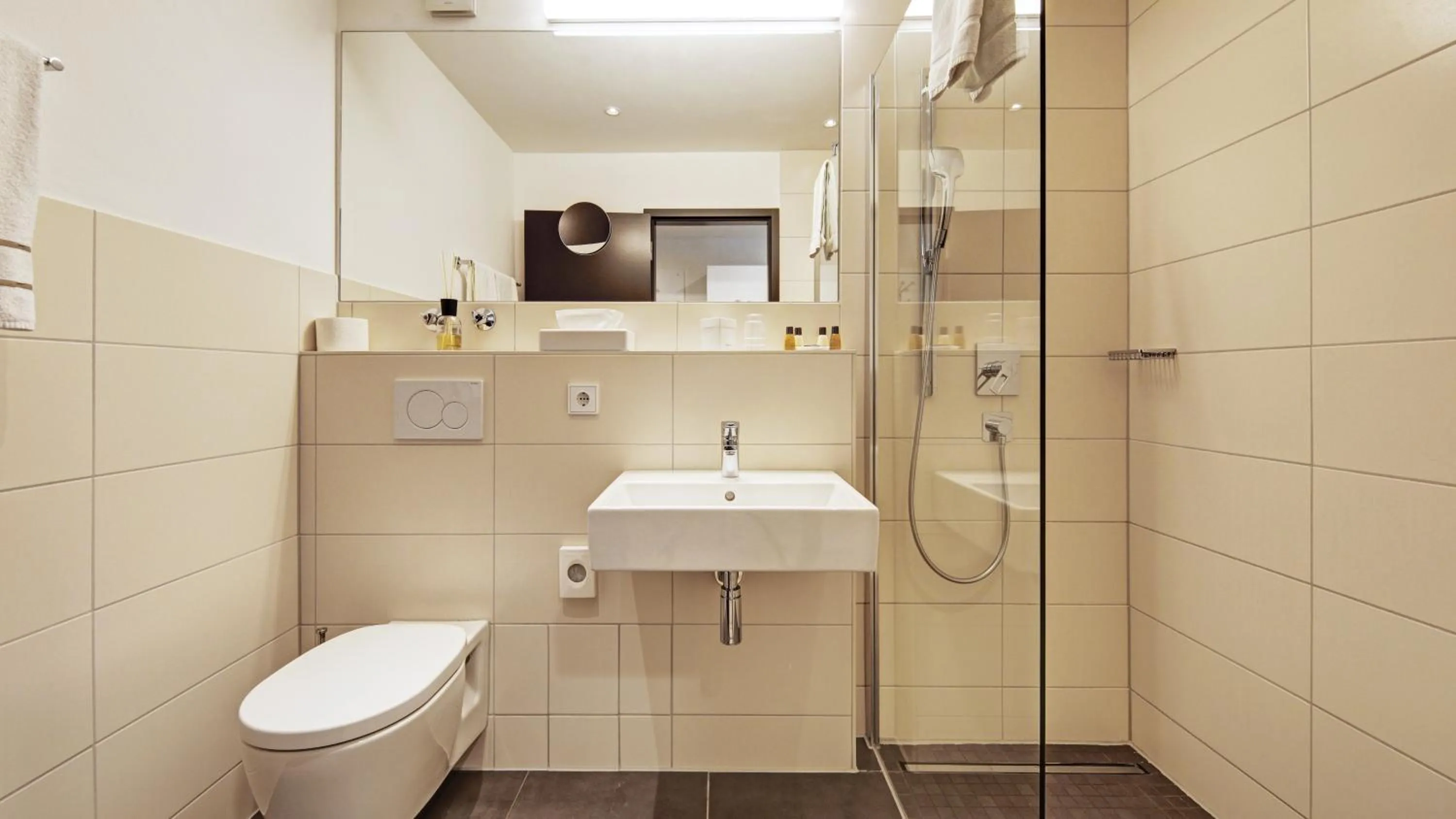 Shower in Hotel am Engelberg