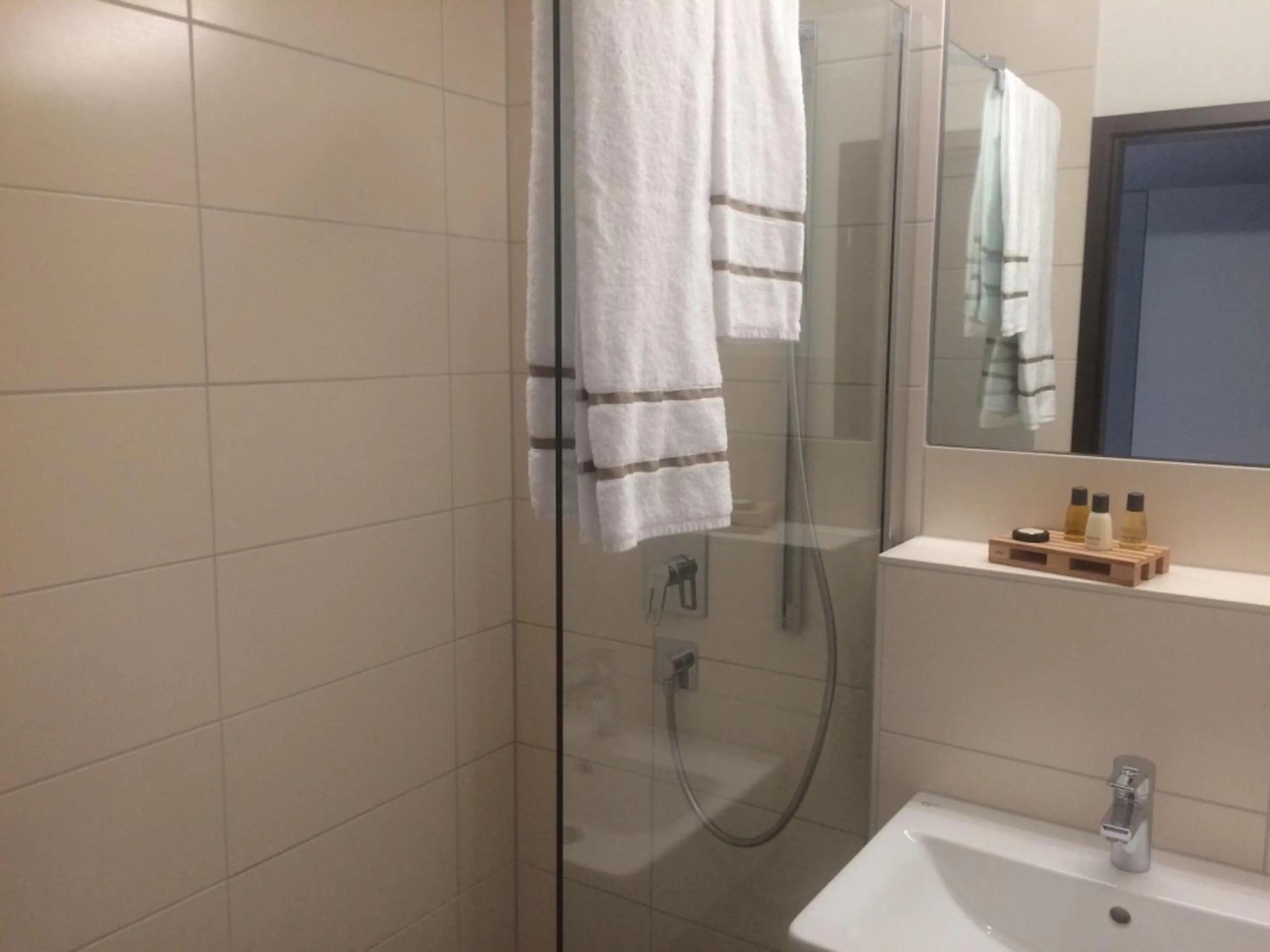 Shower in Hotel am Engelberg