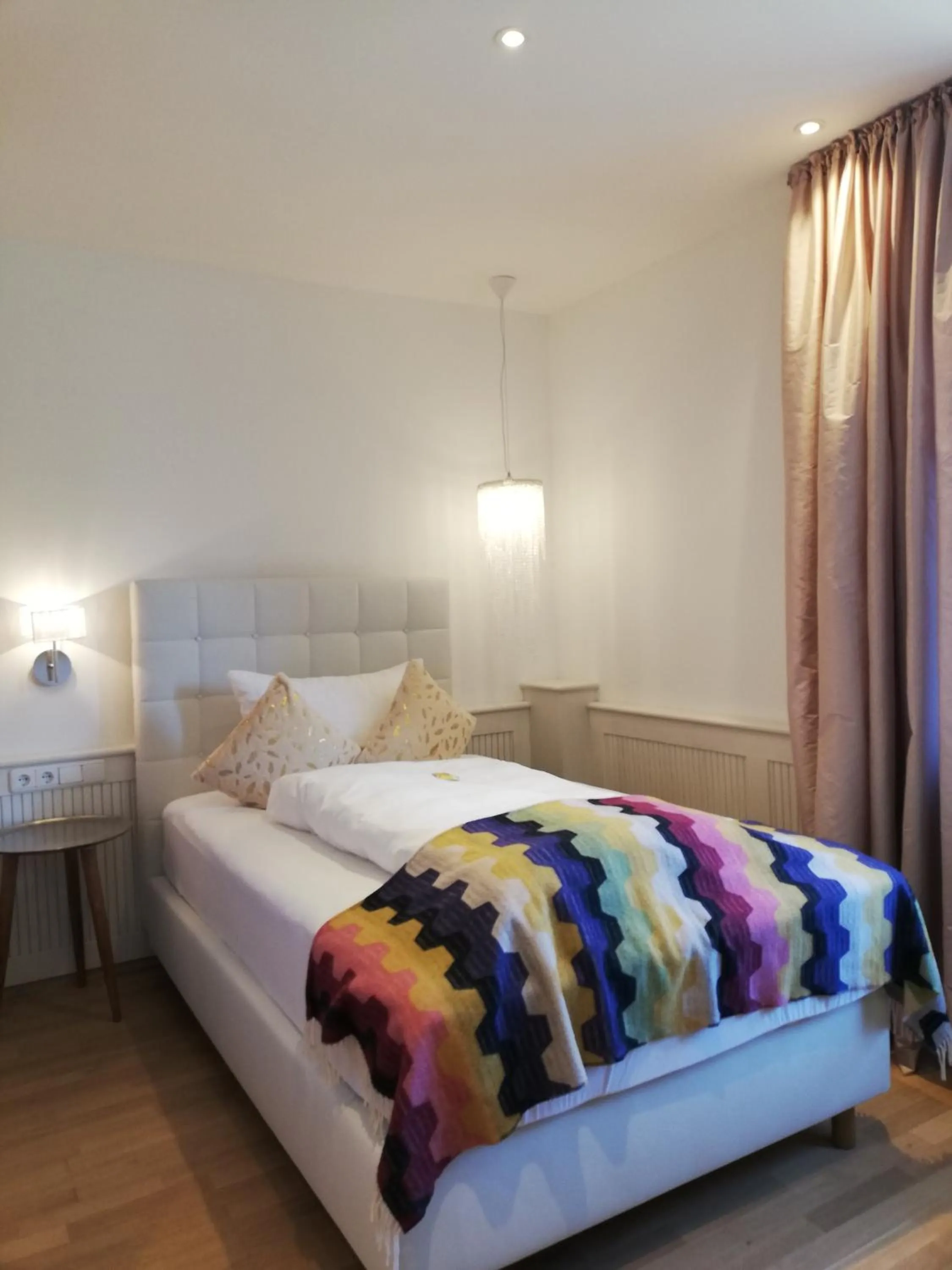 Bed in Gartenhotel Salzach