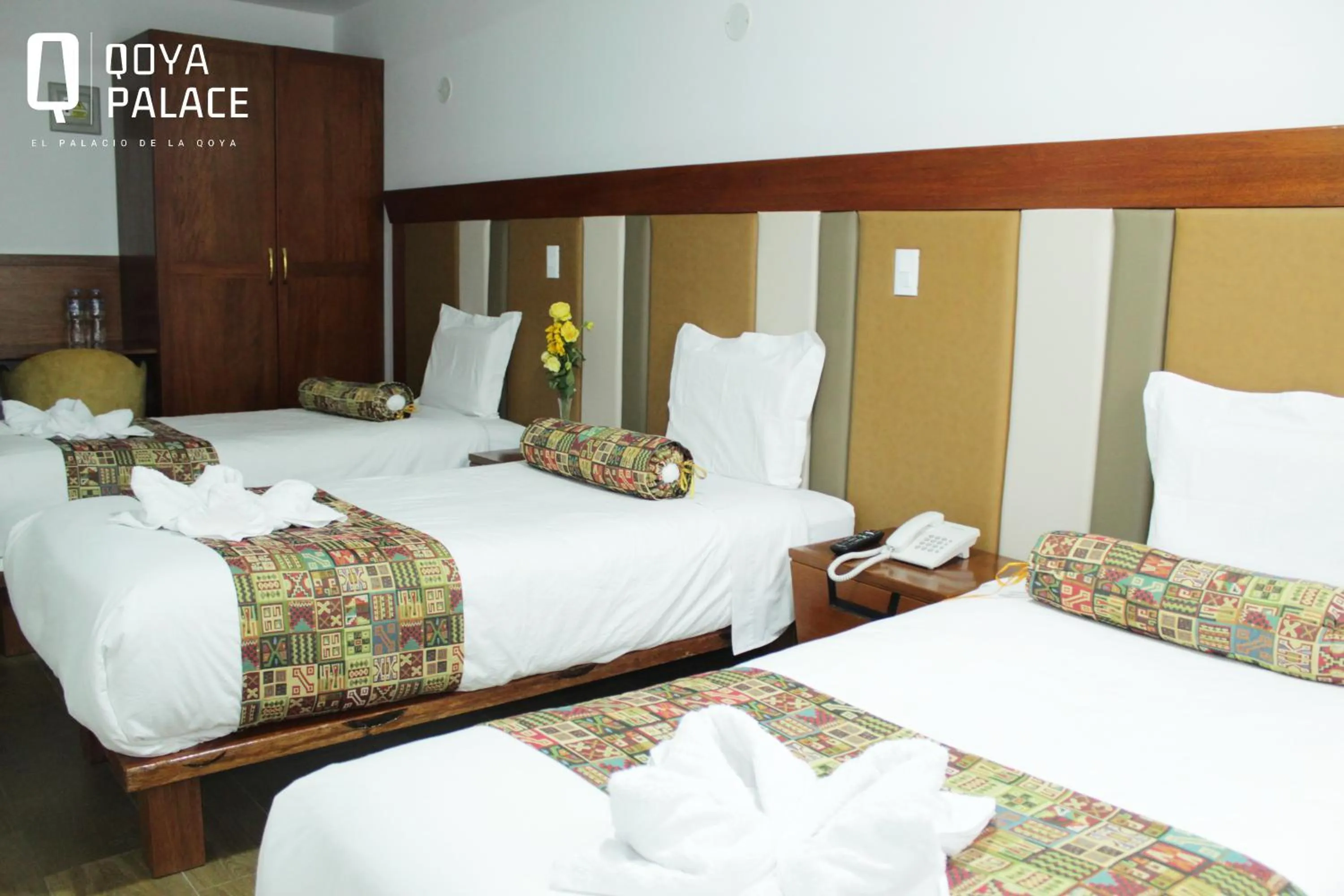 Bed in Hotel Qoya Palace - Machupicchu