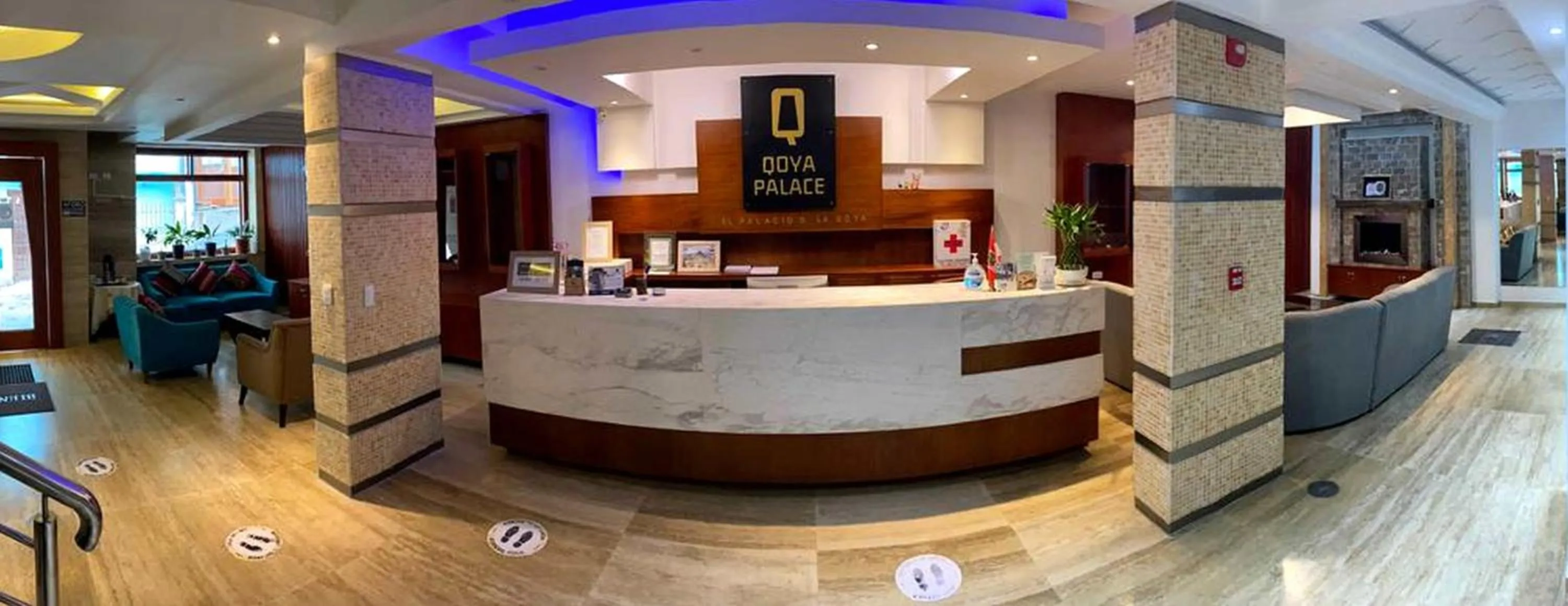 Lobby or reception in Hotel Qoya Palace - Machupicchu