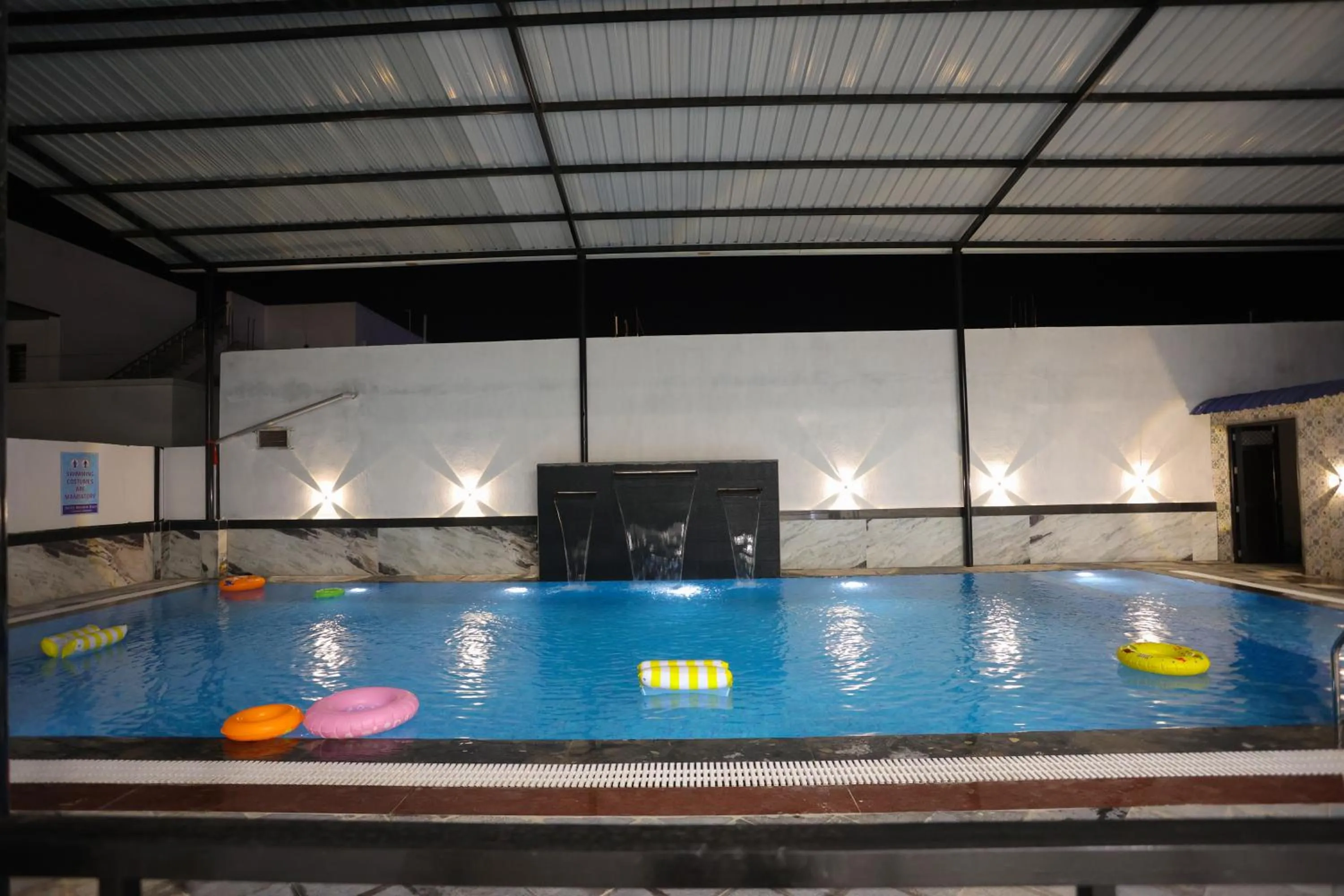 Pool view in Hotel Bhairav Bagh with Swimming Pool