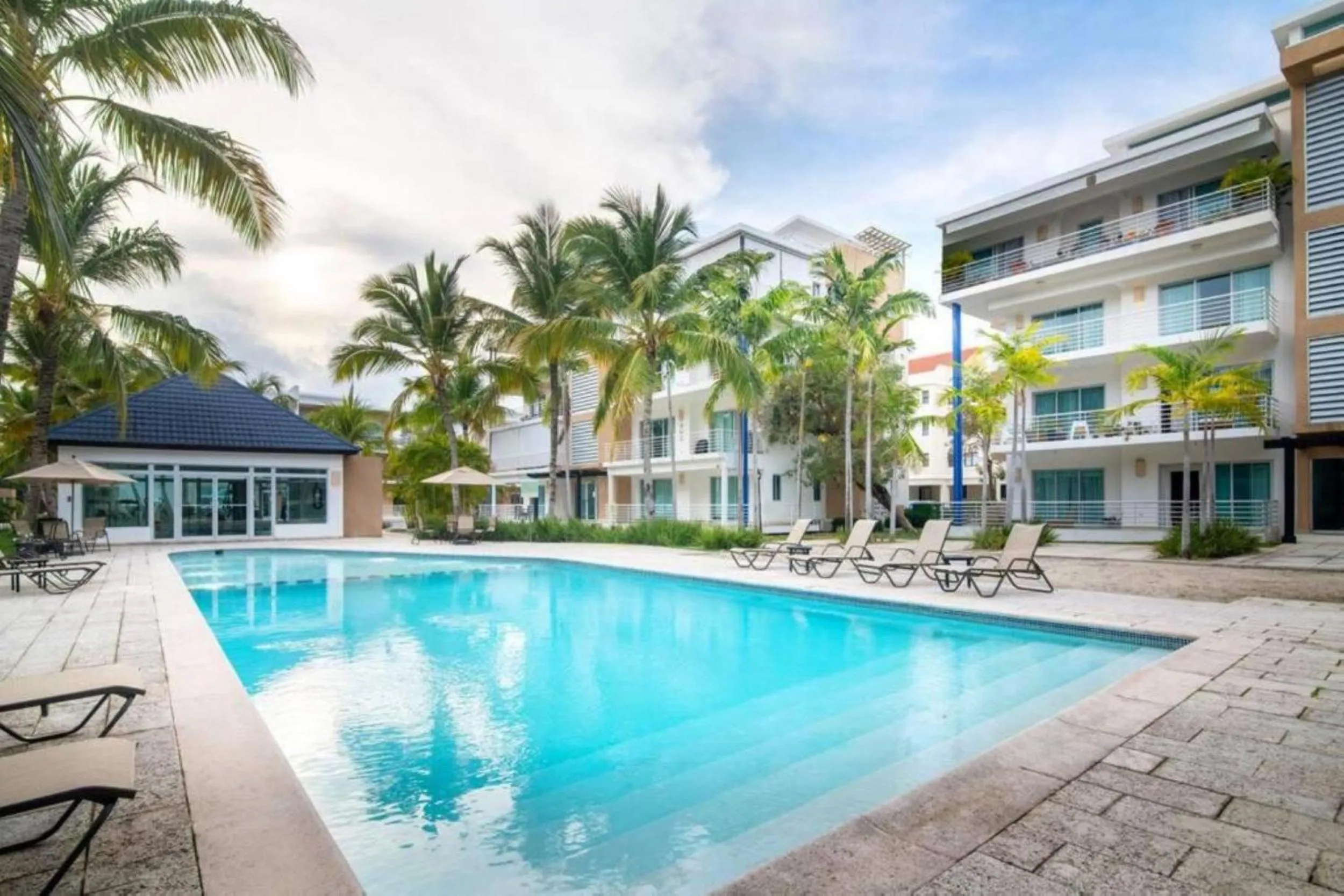 Property building in Lumina at Jardines Punta Cana Village