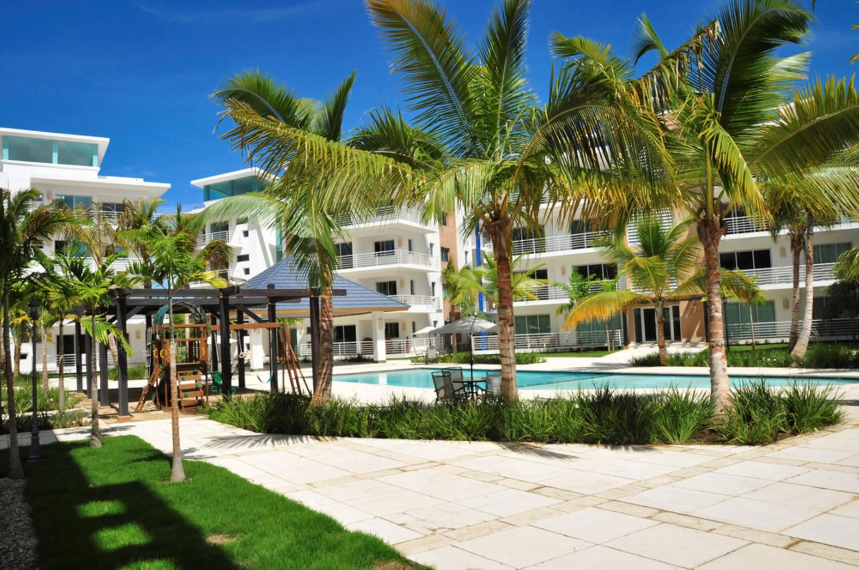 Garden in Lumina at Jardines Punta Cana Village