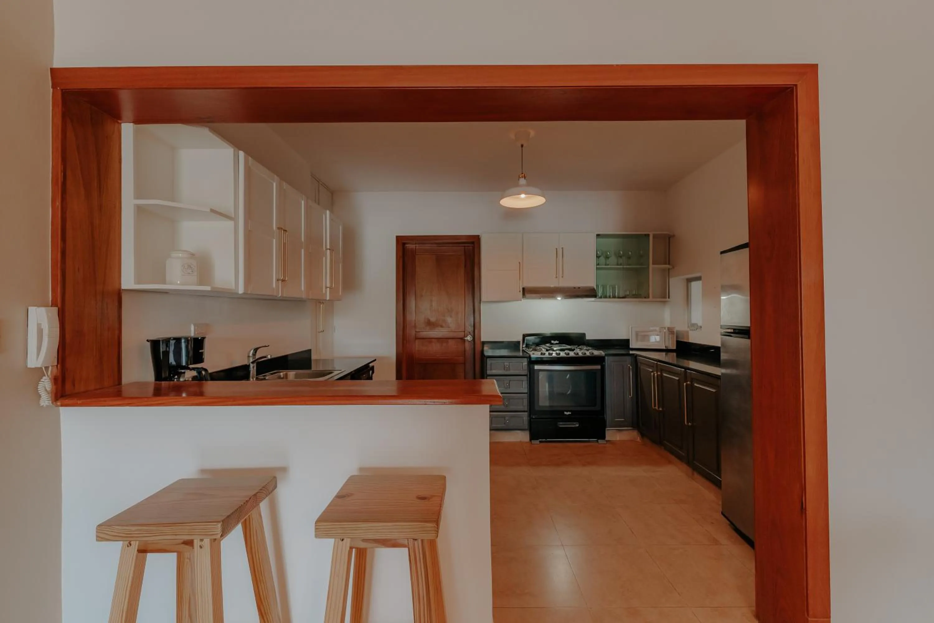 Kitchen or kitchenette in Lumina at Jardines Punta Cana Village