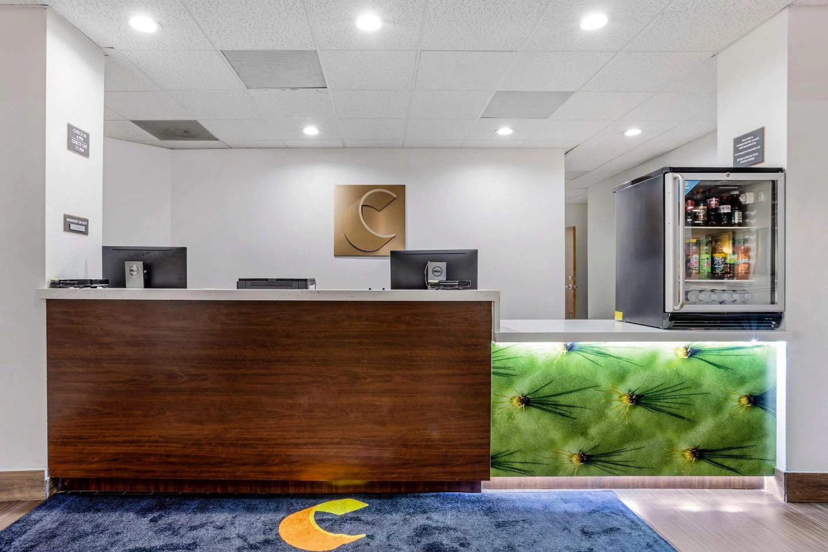 Lobby or reception in Comfort Suites Houston NW - Vintage Park