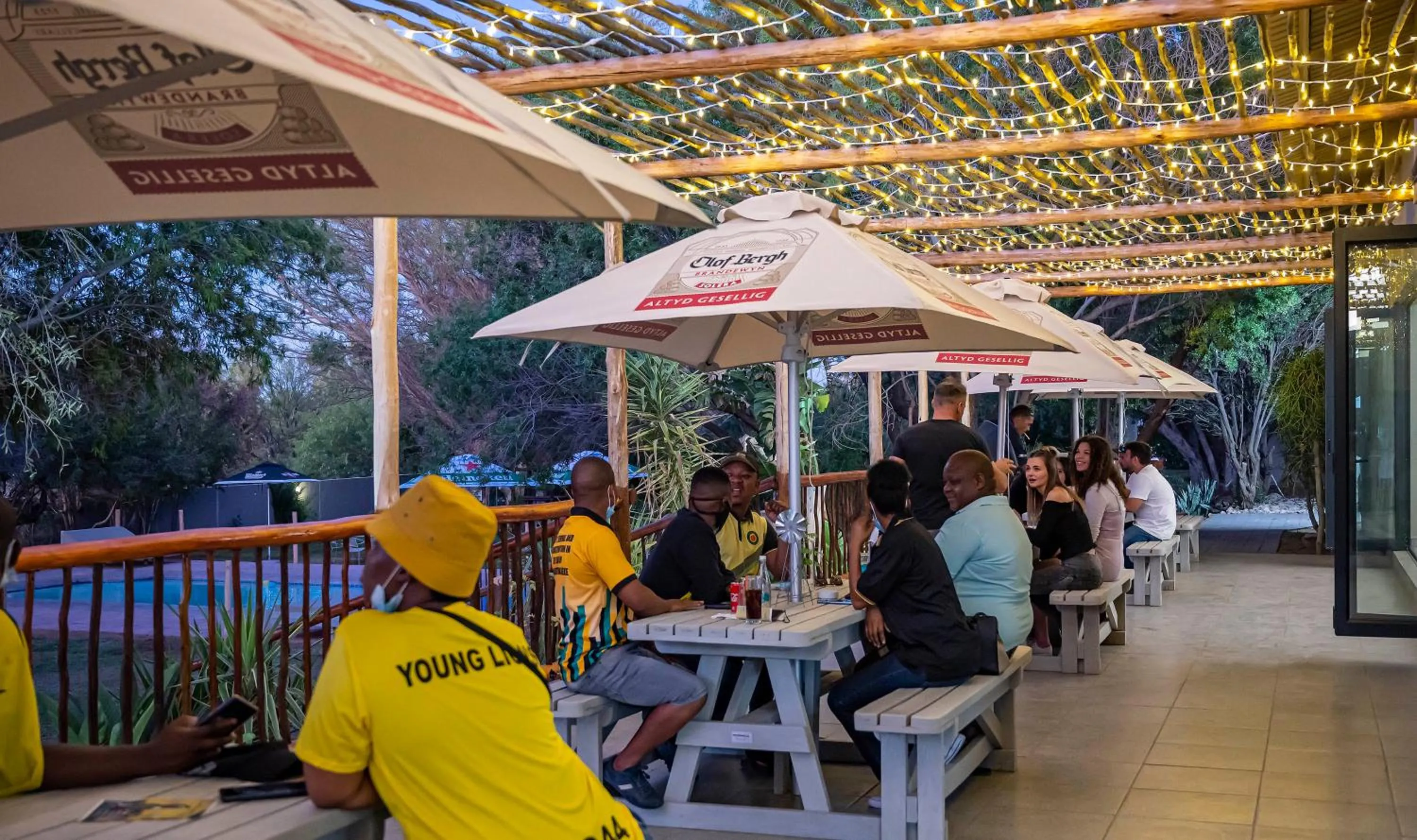 Patio in Upington Inn