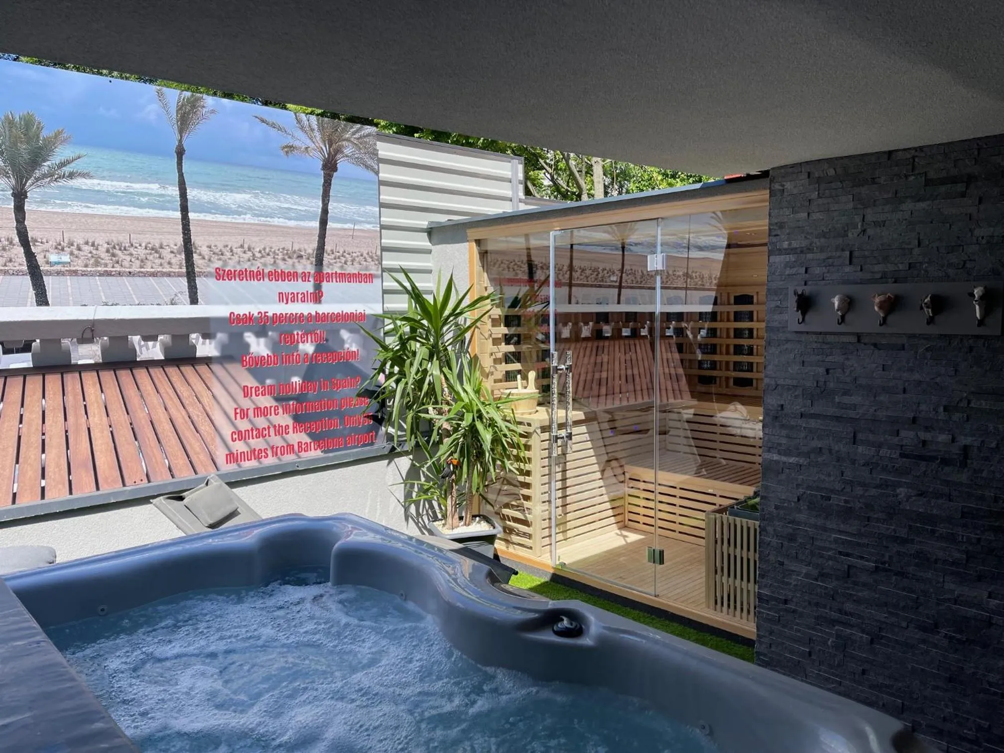 Sauna in Arena Deluxe & Spa