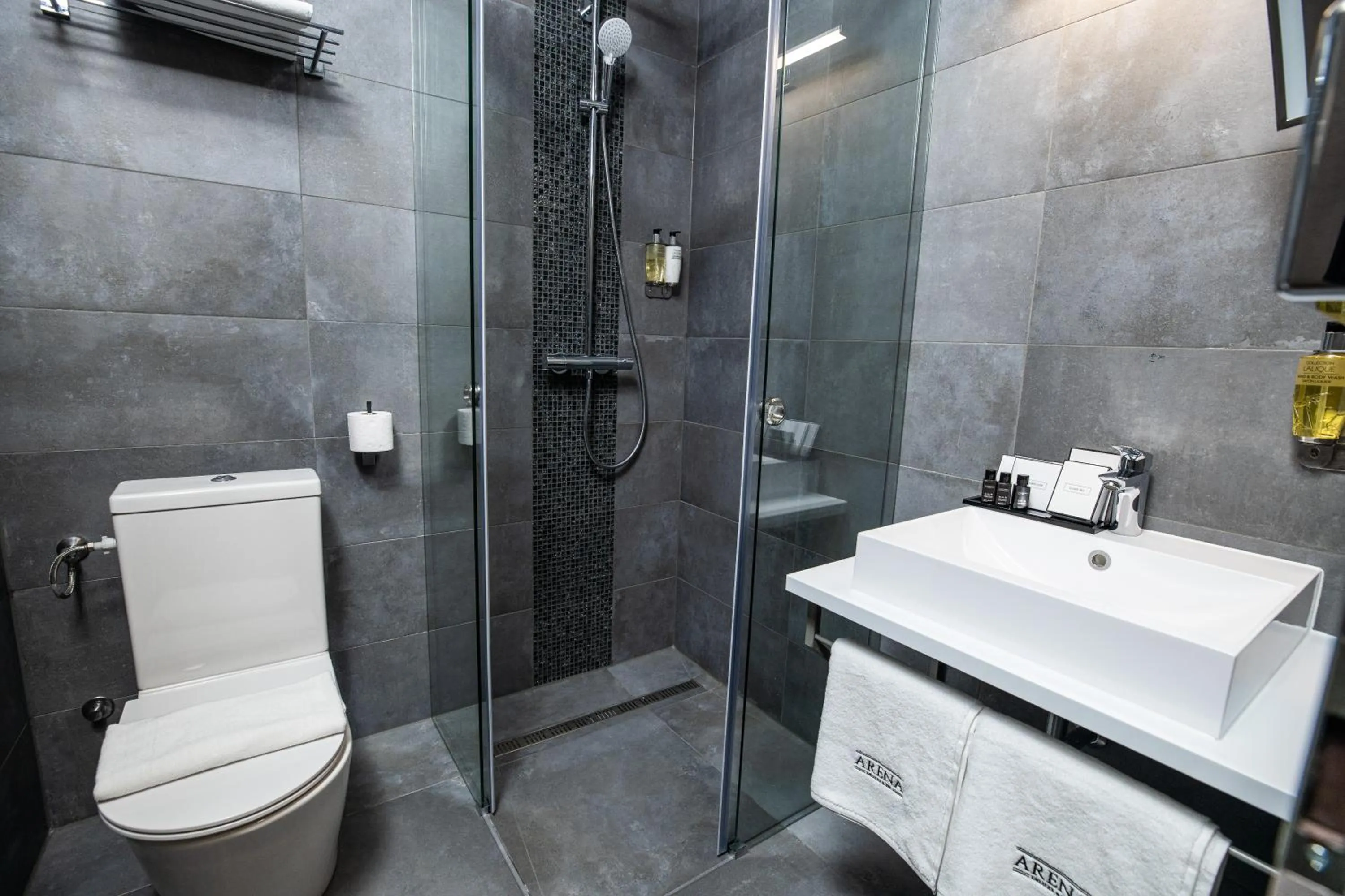 Toilet in Arena Deluxe & Spa