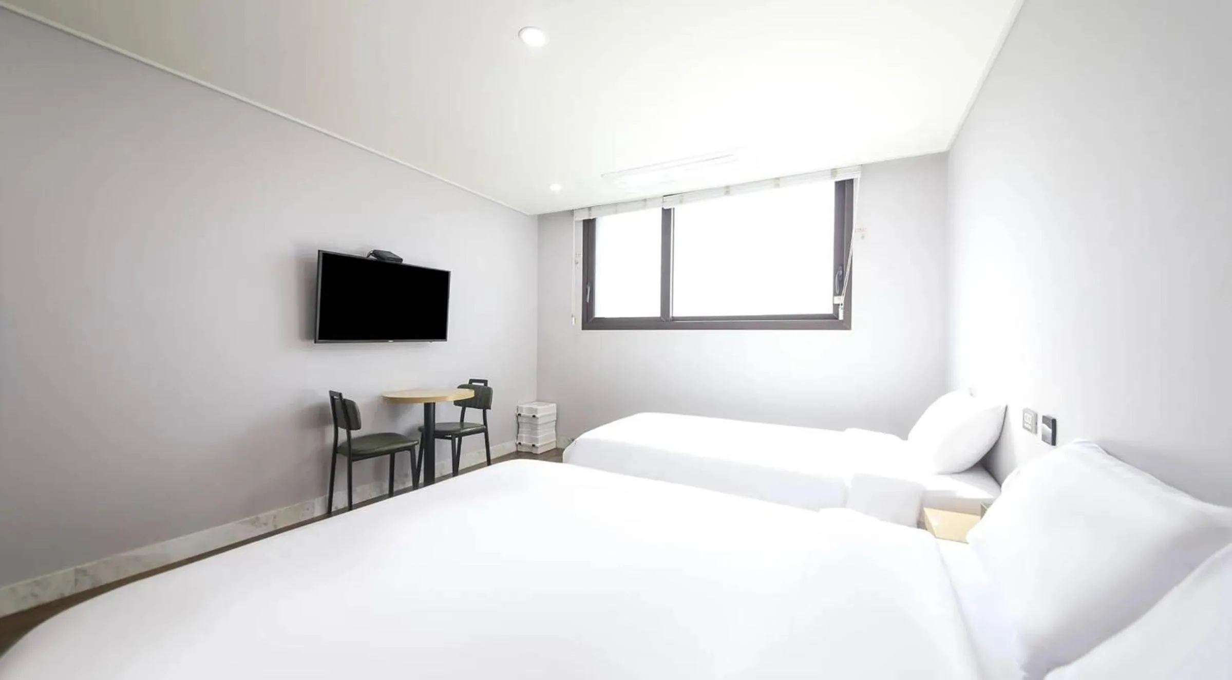 Bed in Aroomi Hotel Hyupjae