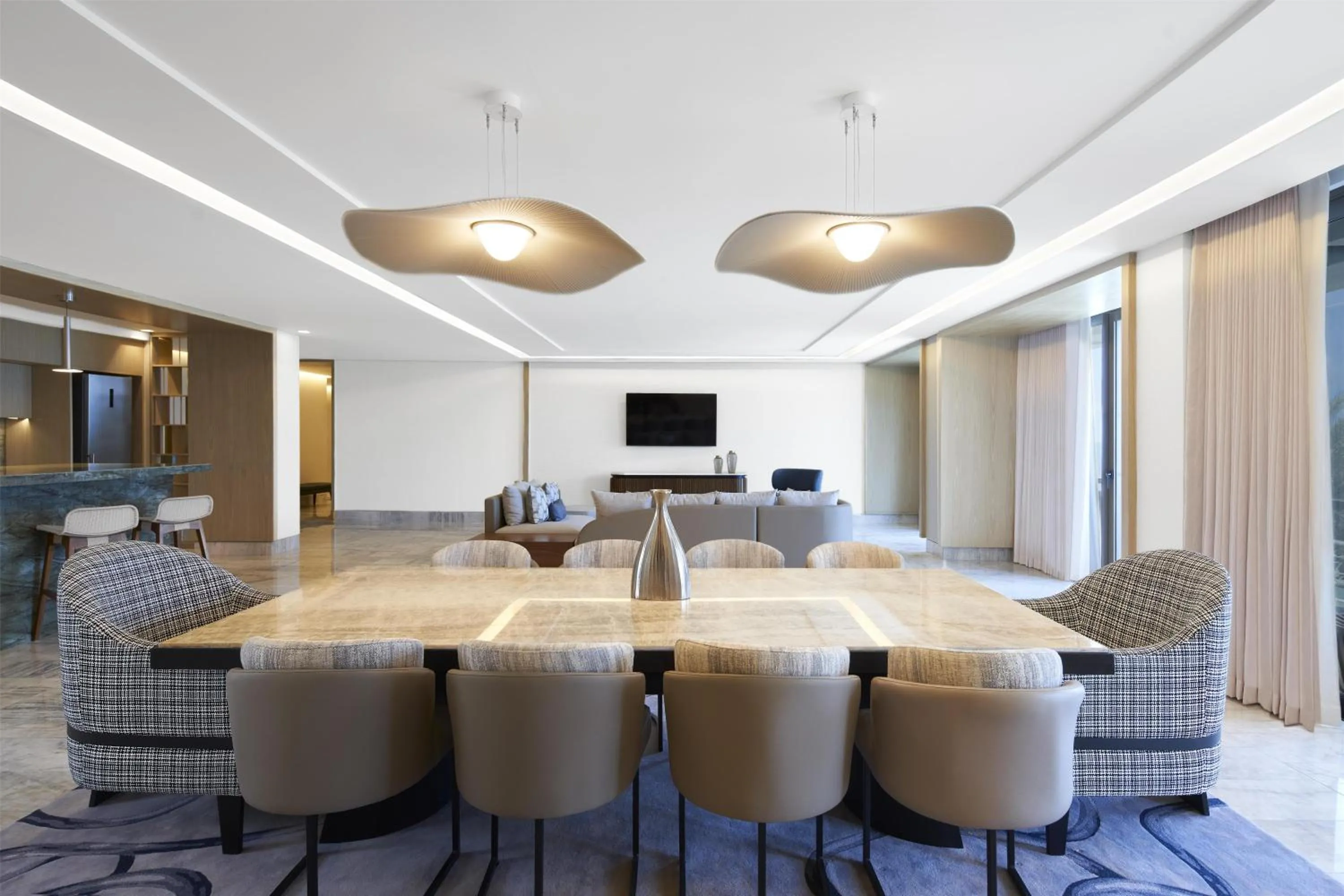 Living room in Waldorf Astoria Riviera Maya