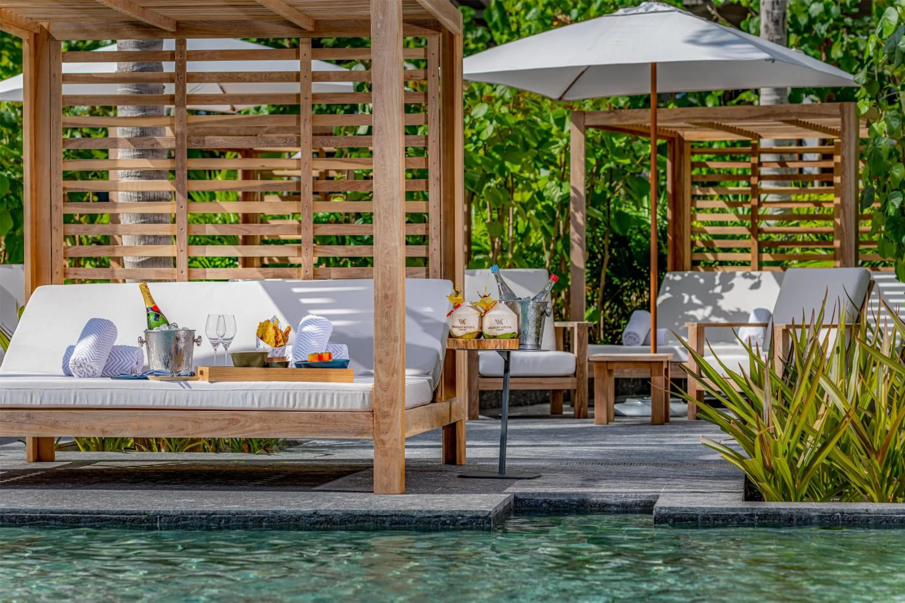 Pool view in Waldorf Astoria Riviera Maya