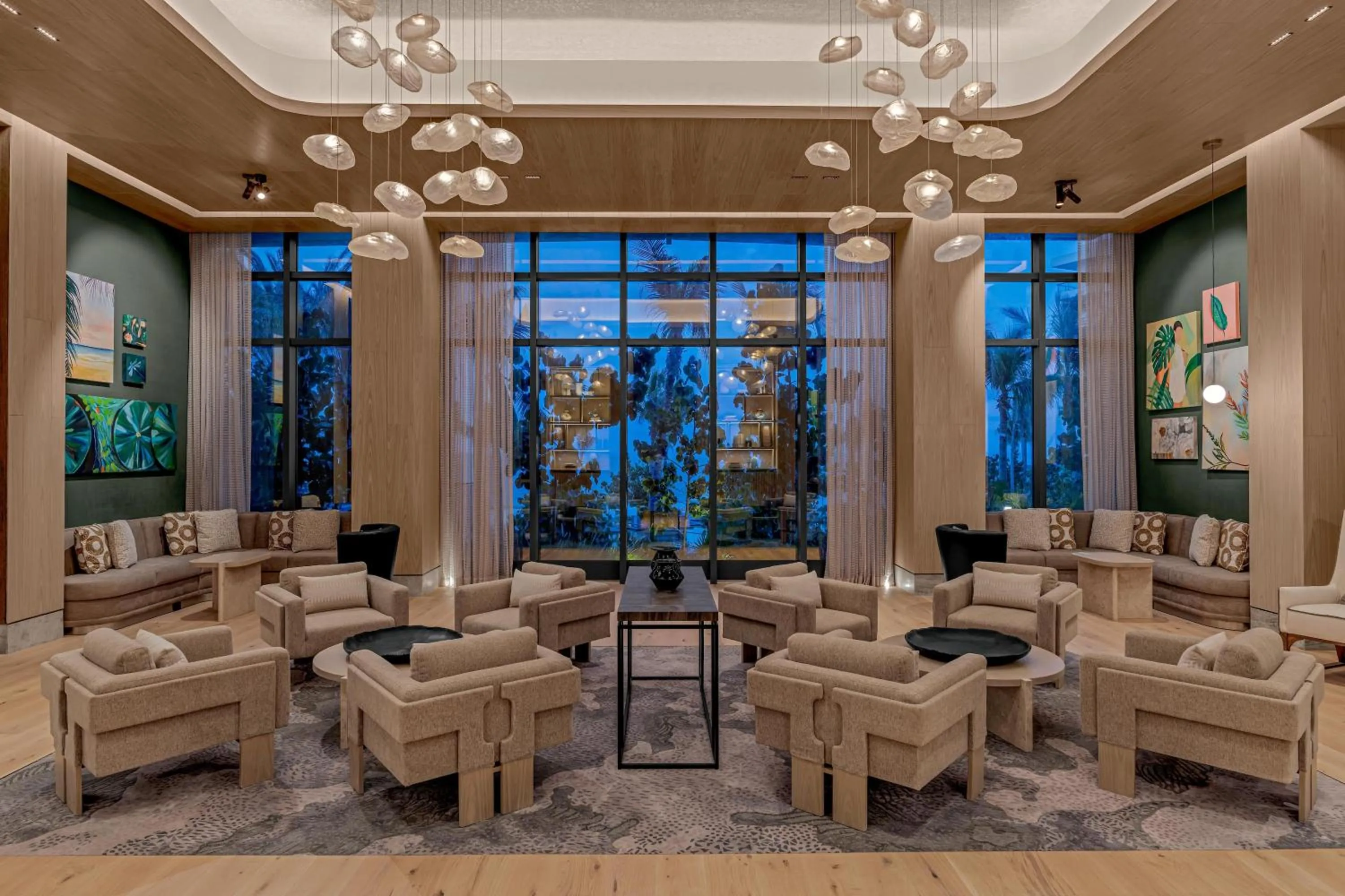 Lobby or reception in Waldorf Astoria Riviera Maya