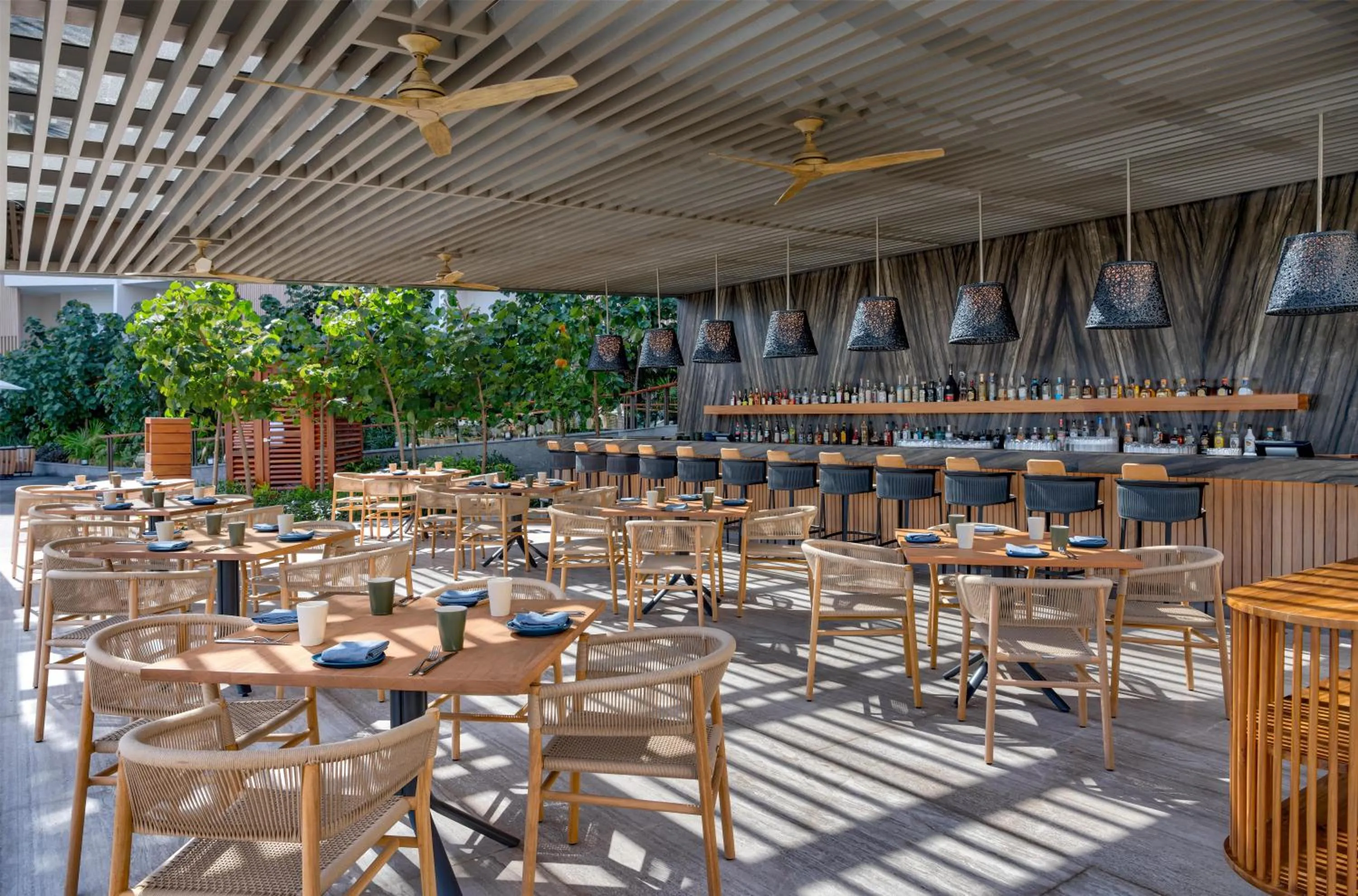 Dining area in Waldorf Astoria Riviera Maya