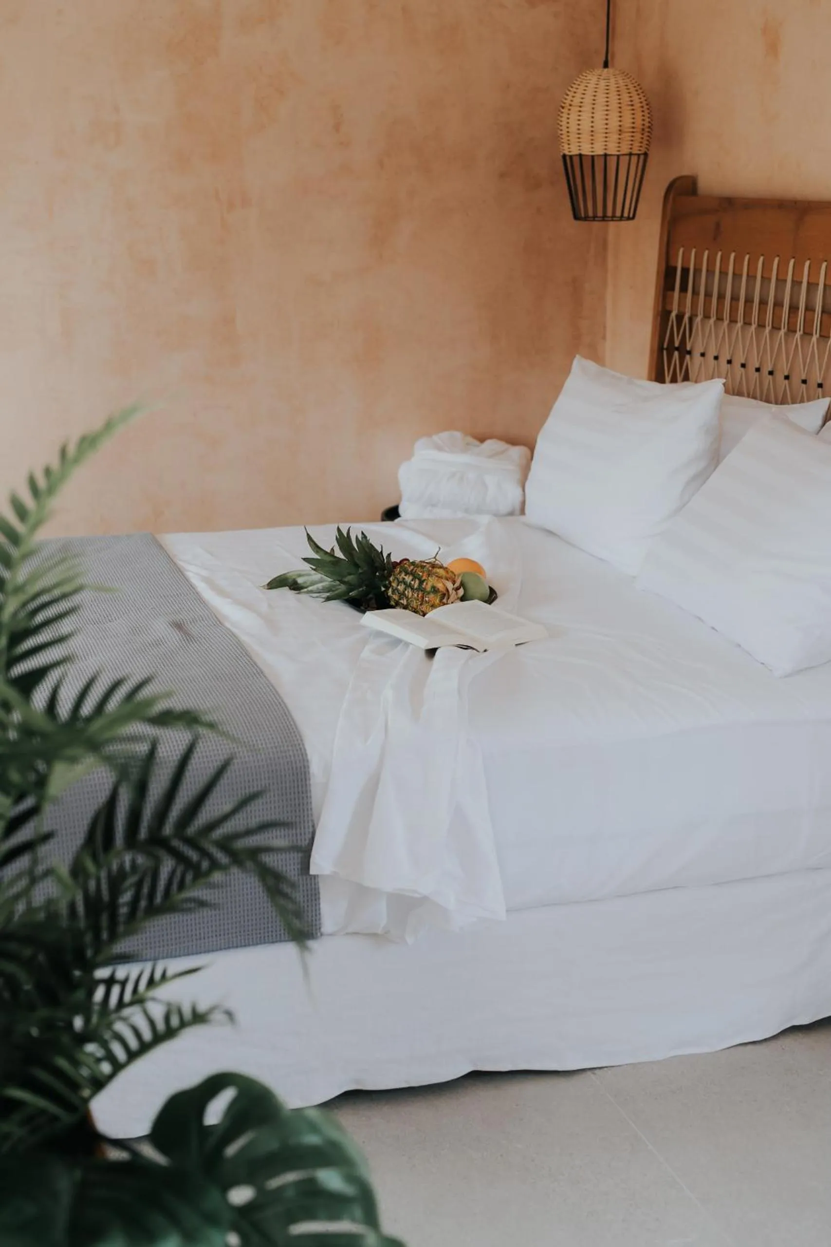 Bed in Elia boutique hotel