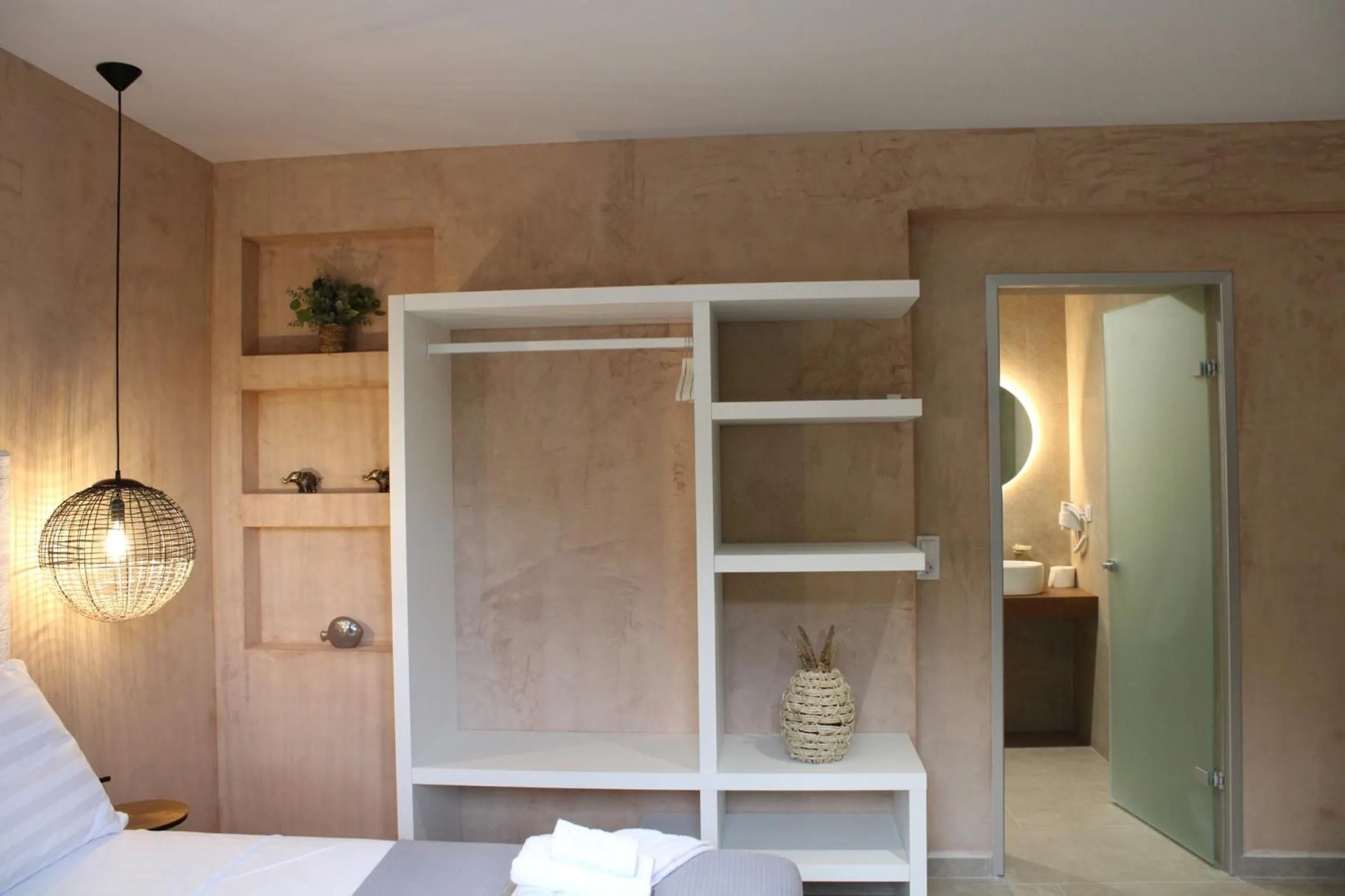 Bedroom in Elia boutique hotel