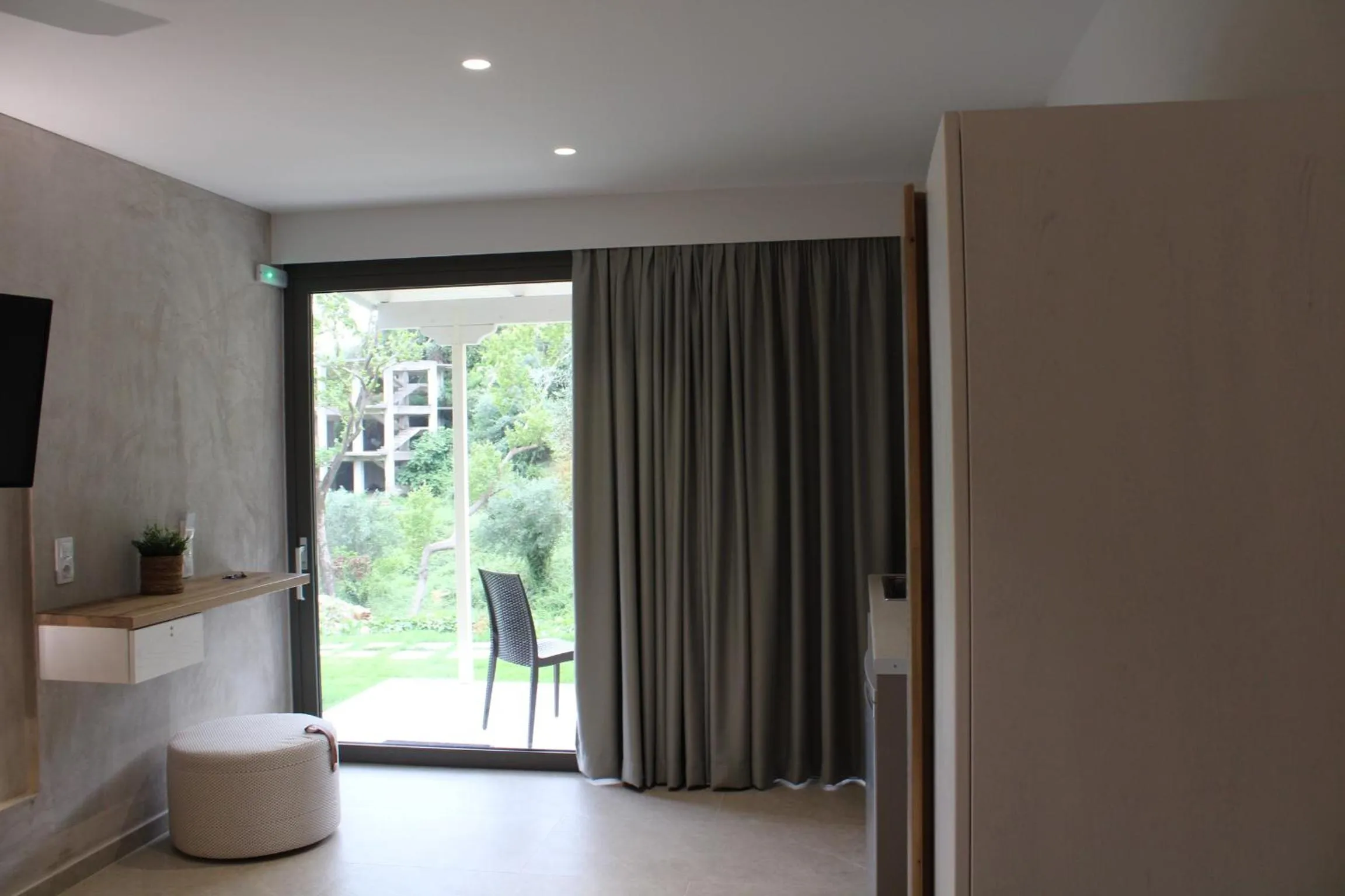 Garden view in Elia boutique hotel