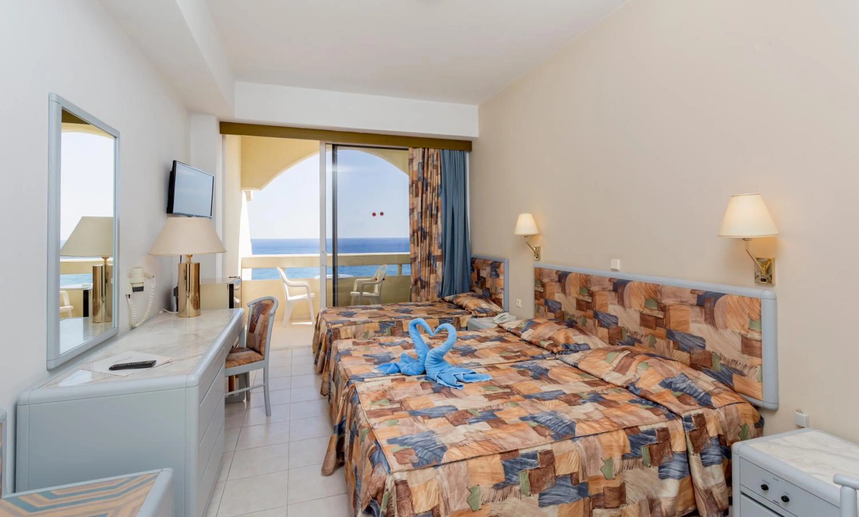 Sea view in OLYMPOS BEACH HOTEL