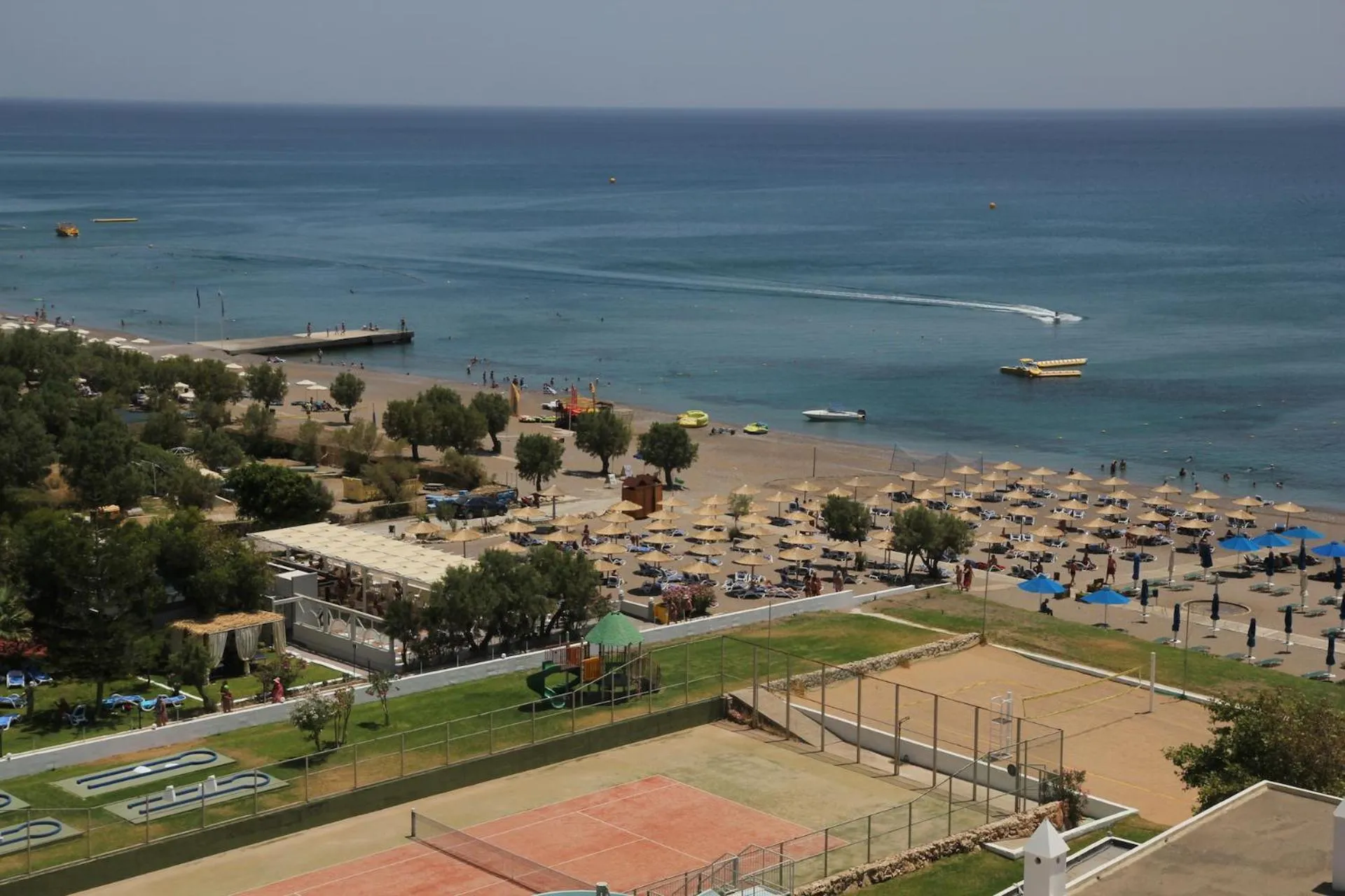 Sea view in OLYMPOS BEACH HOTEL