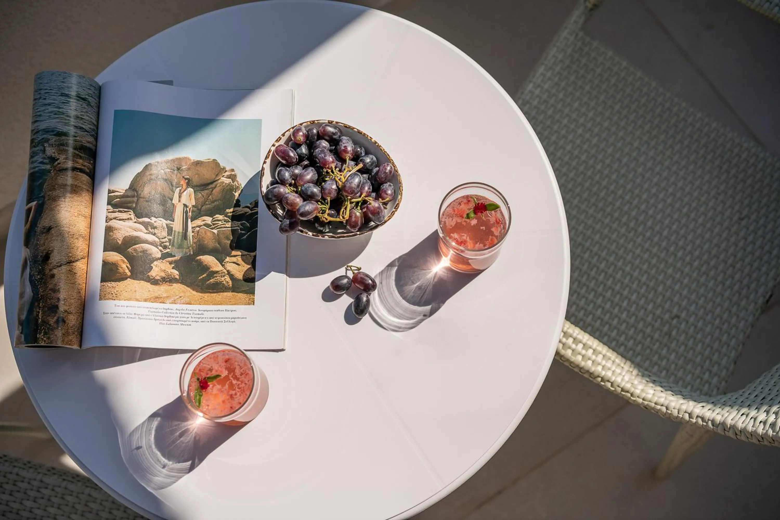 Food and drinks in The Authentic Village Boutique Hotel