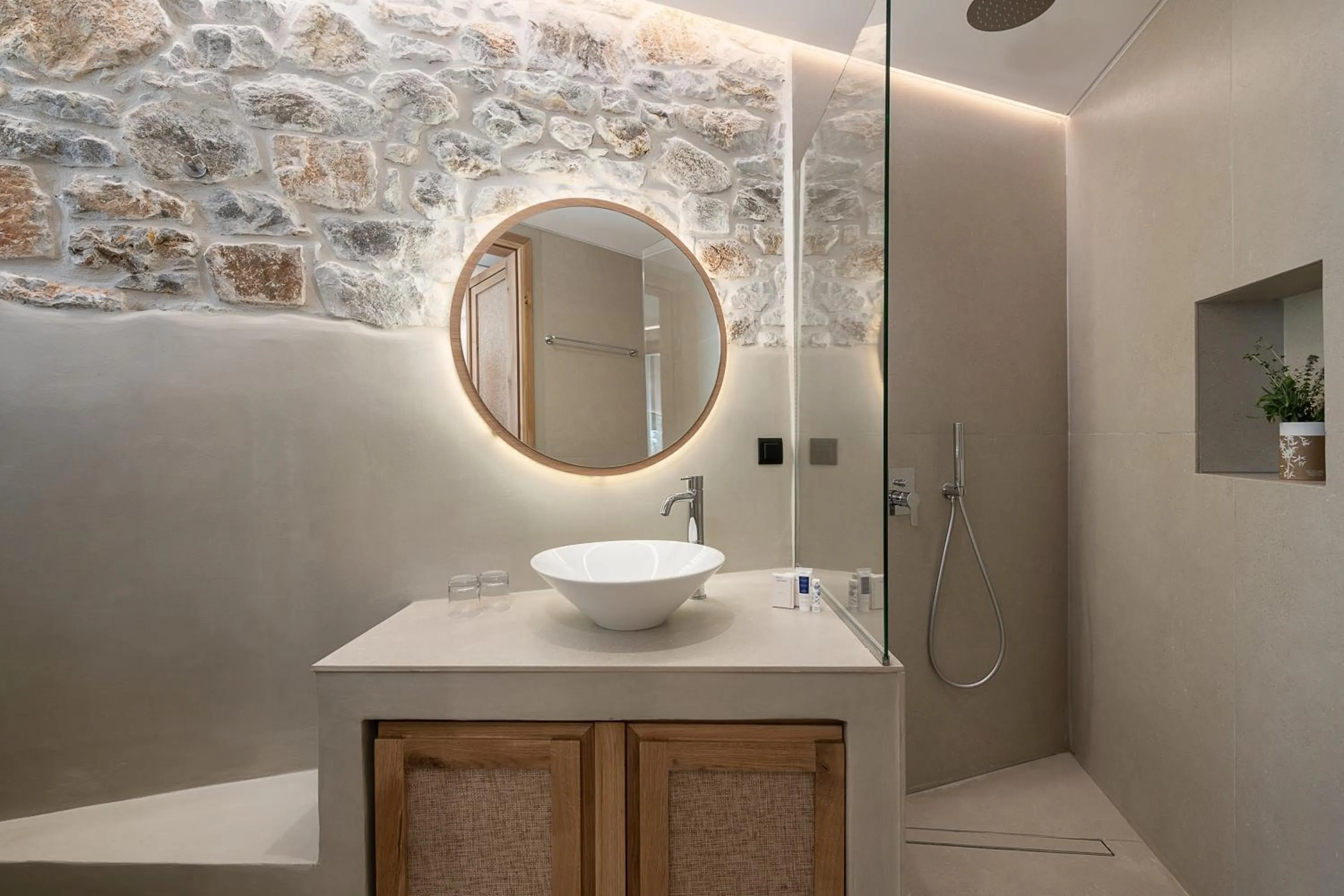 Bathroom in The Authentic Village Boutique Hotel