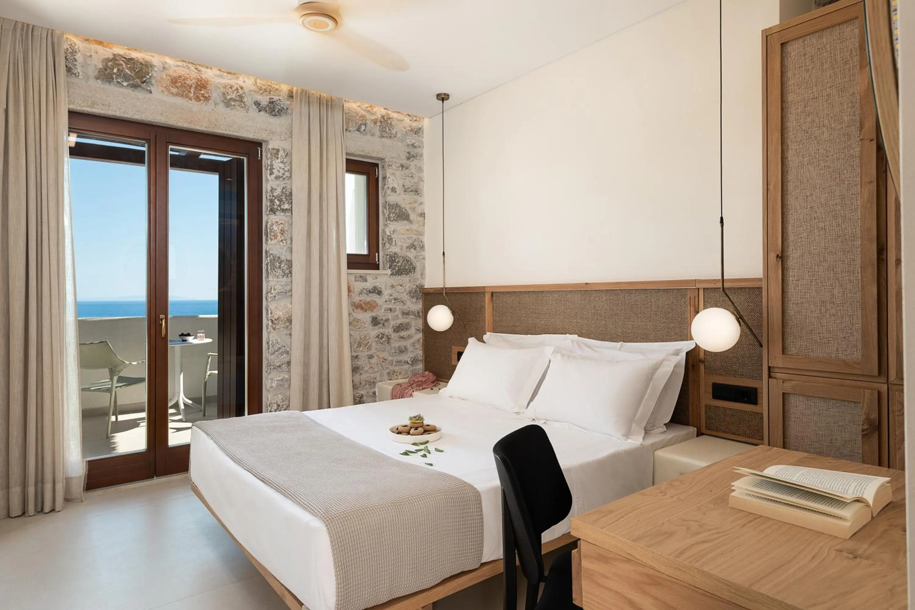 Bed in The Authentic Village Boutique Hotel