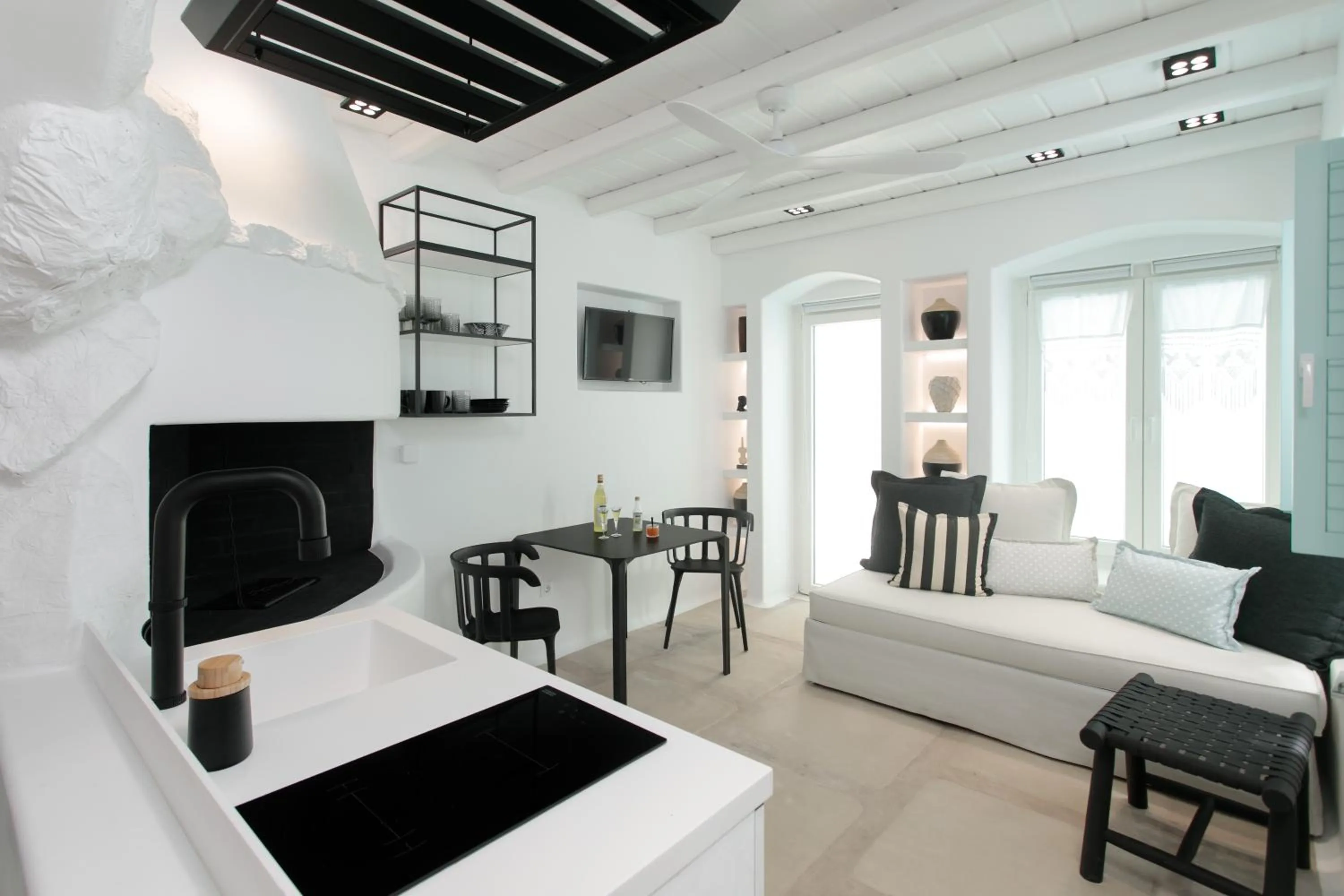 Living room in Majo Suites Hotel