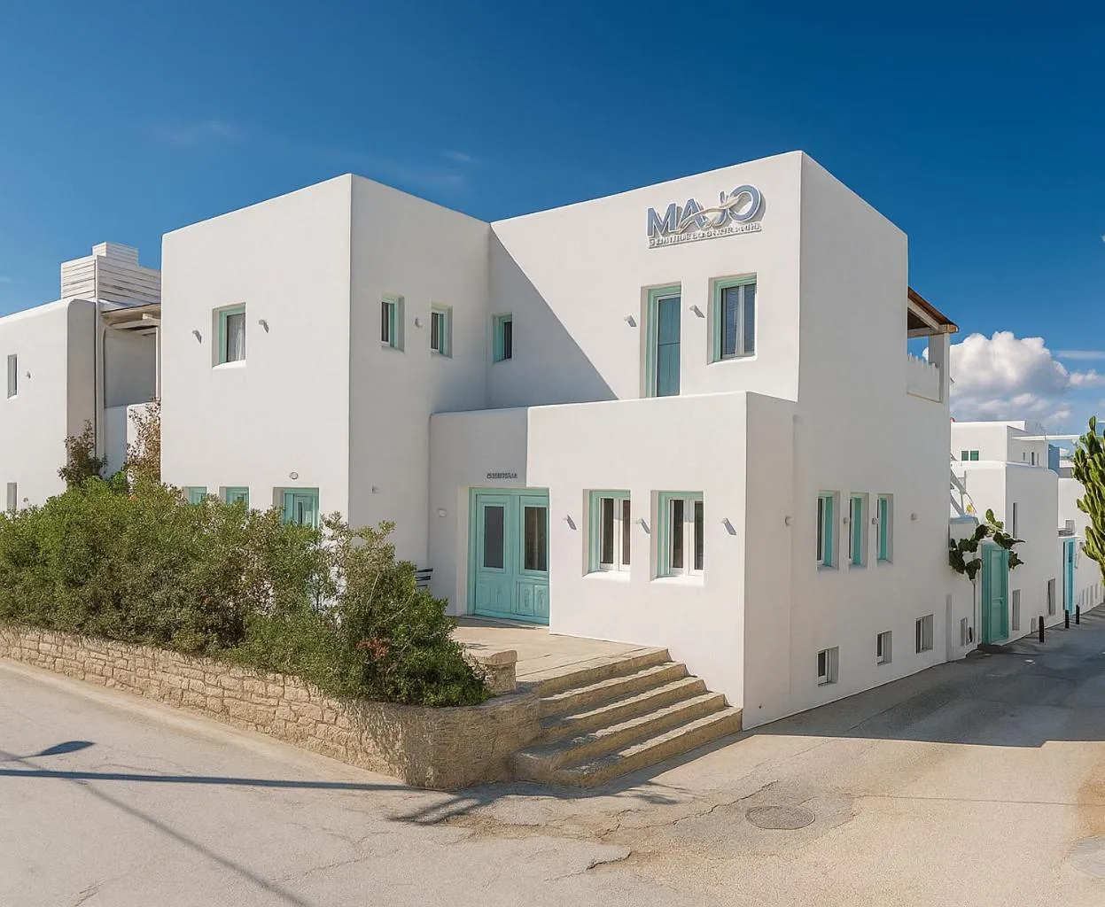 Property building in Majo Suites Hotel