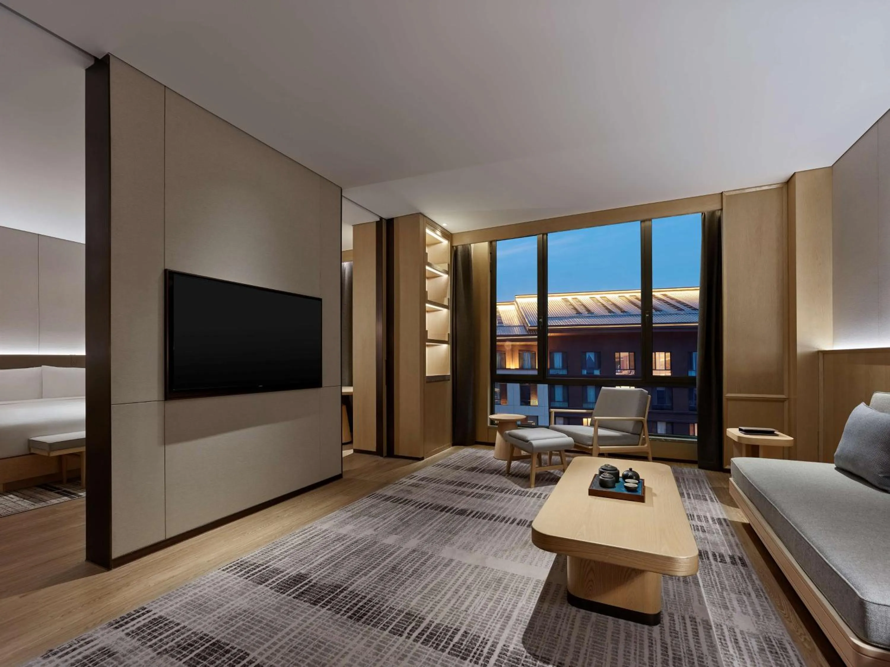 Bedroom, Bed in Doubletree By Hilton Beijing Badaling