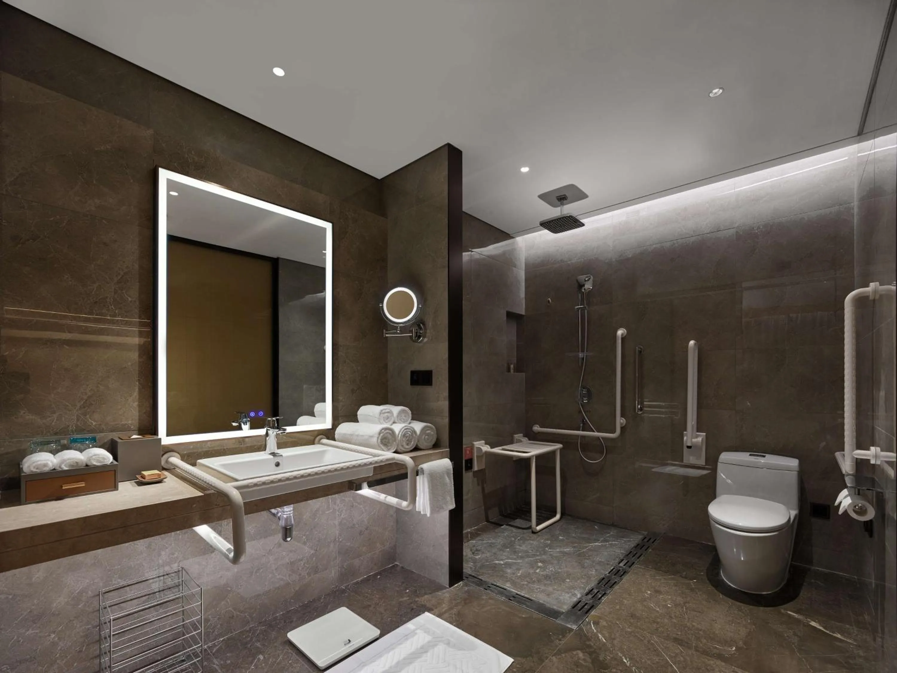 Bathroom in Doubletree By Hilton Beijing Badaling