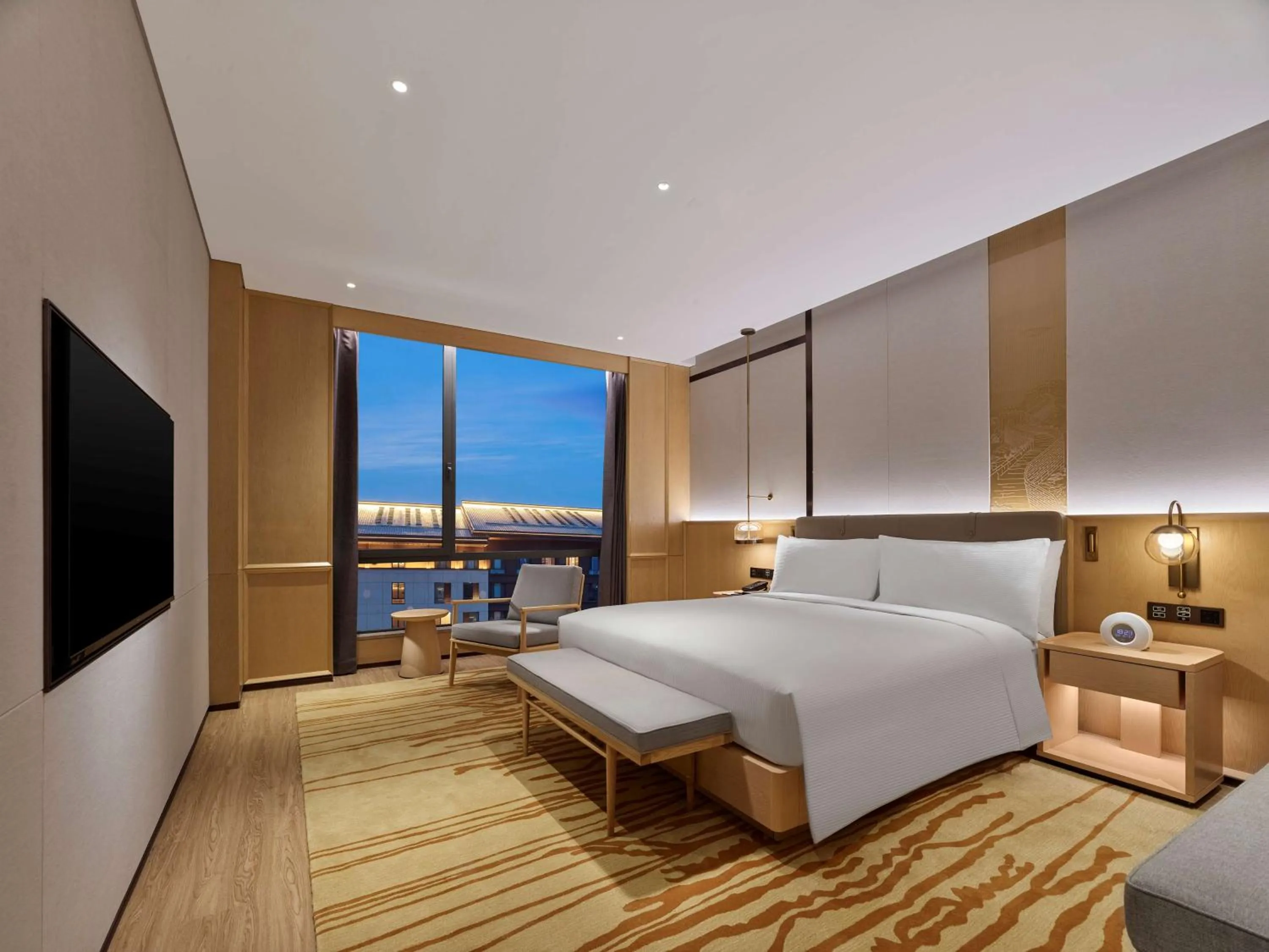 Bedroom, Bed in Doubletree By Hilton Beijing Badaling