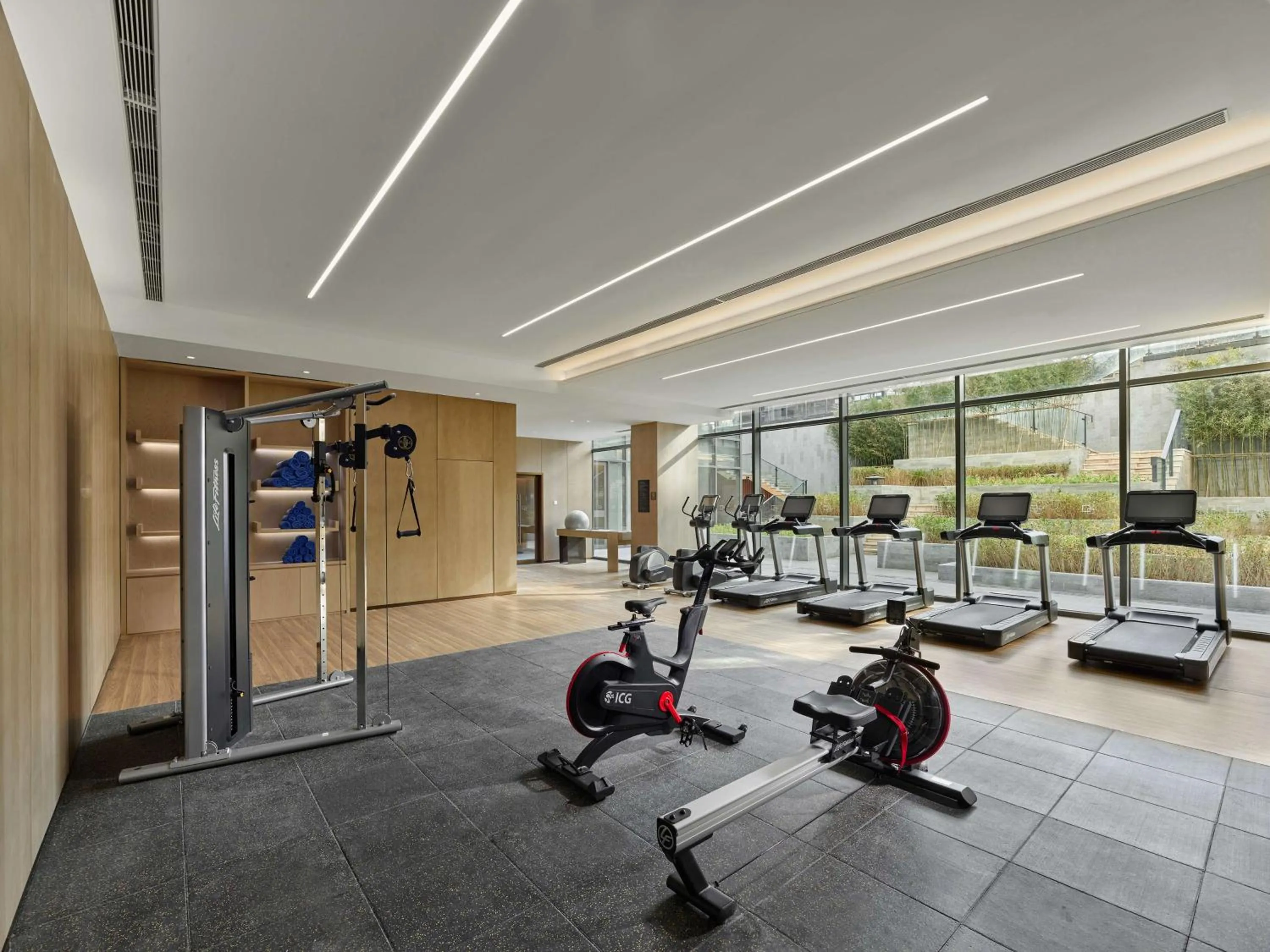 Fitness centre/facilities in Doubletree By Hilton Beijing Badaling